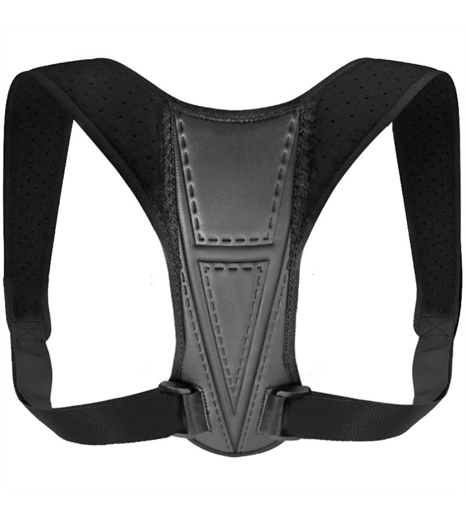 Posture Corrector Posture Corrector Back Brace Adjustable Posture Brace for Upper Back Shoulder Pain Relief Posture Trainer Support Brace (Black M) Better life Black V S - Buy Online on GoSupps.com