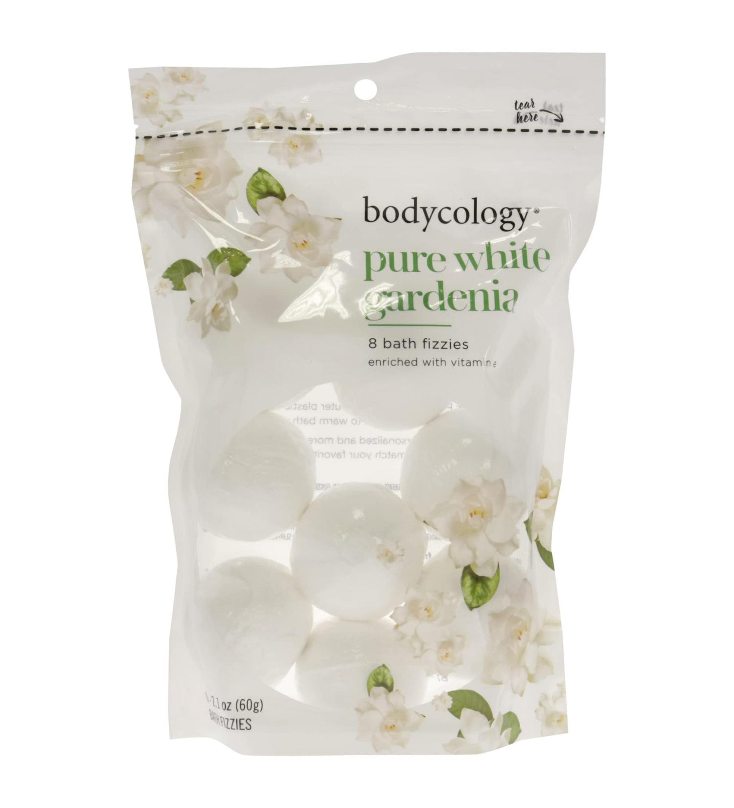 Bodycology Pure White Gardenia Bath Bomb Women 8 x 2.1 oz
