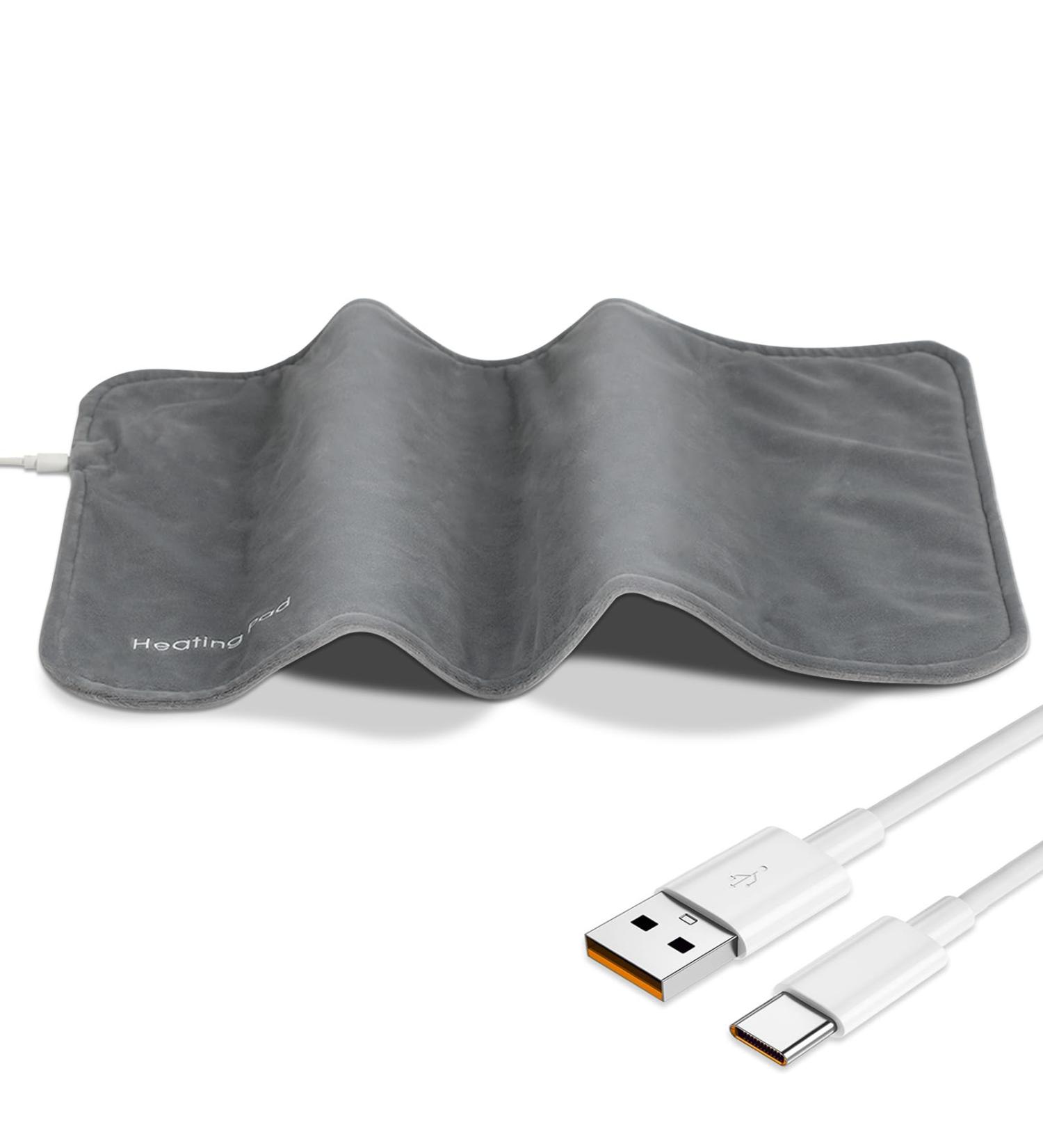 Buy Tragbar USB Heating Pillow 5V - Washable Winter Thermal Travel Blanket | 30x60cm Hand-Foot Warmers for Back Neck and Shoulder Relief - Perfect for International Shipping - Buy Online on GoSupps.com