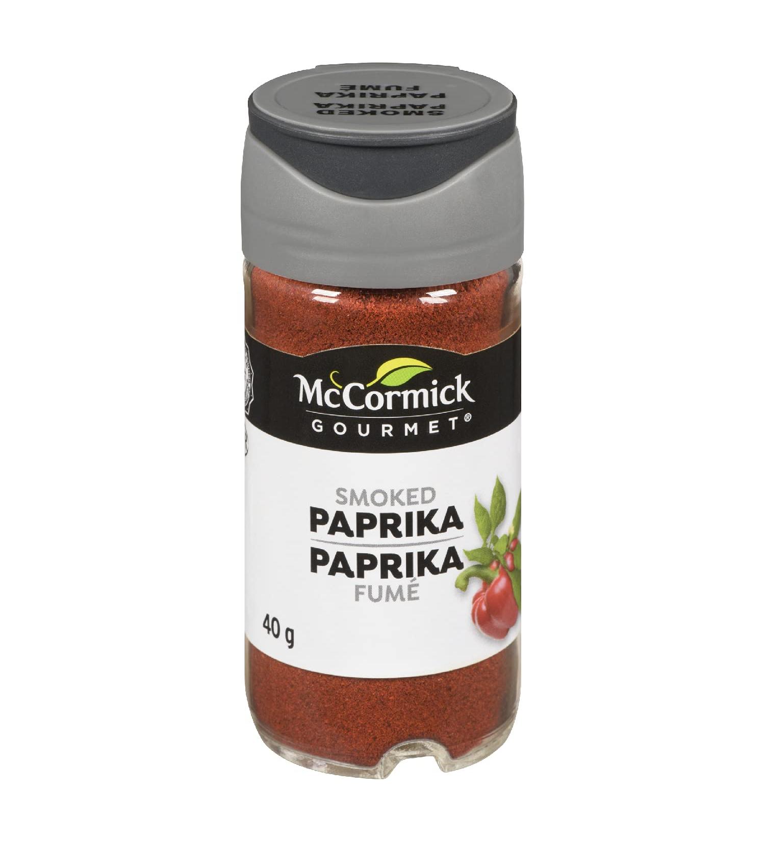 McCormick Gourmet (MCCO3) New Bottle Premium Quality Natural Herbs & Spices Smoked Paprika 40g - Buy Online on GoSupps.com