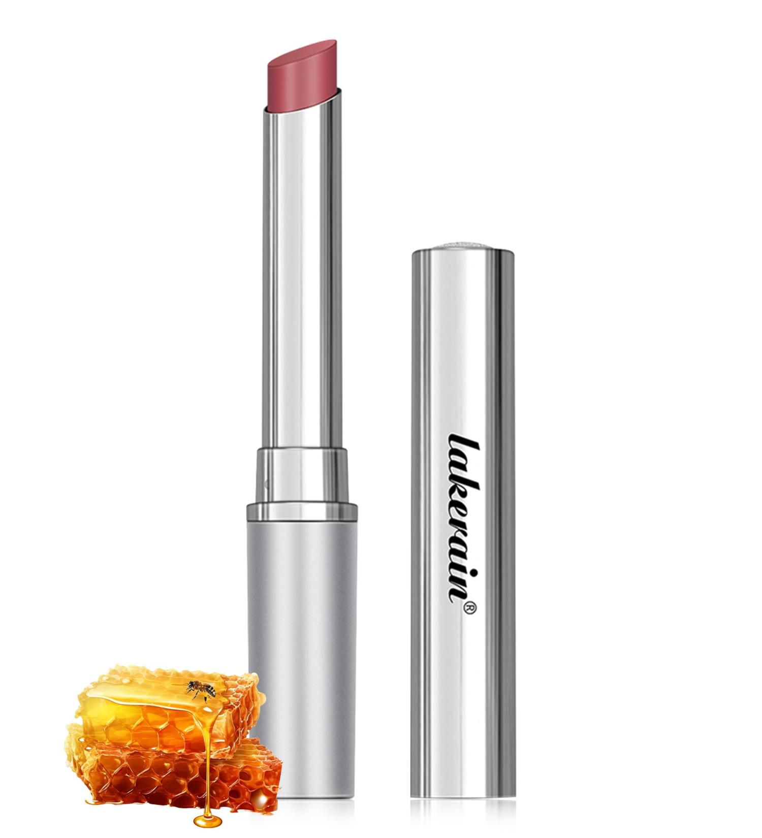  LYSdefeu Tinted Lip Balm - 1 Honey Moisturizing Lipstick - Natural Tinted Lip Balm - Long-Lasting Moisturizing Lip Care - For Repairing Dry Lips - Pink - Buy Online on GoSupps.com