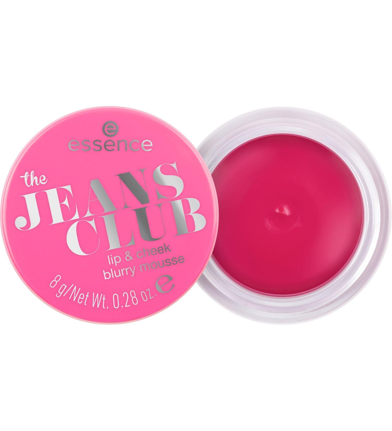 essence Essence Cosmetics the JEANS CLUB lip and cheek blurry mousse blurry blurry mousse dye effect matte (8g)