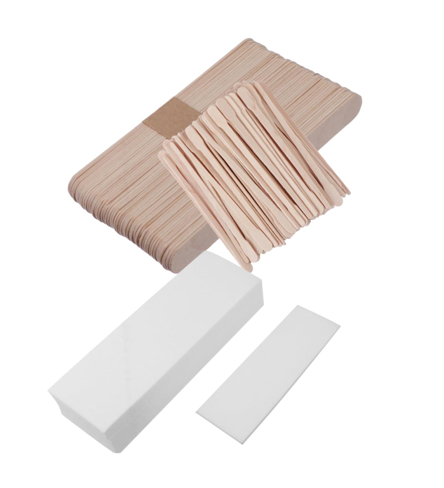 Buy MAGICLULU 800pcs Disposable Beauty Bar Spatula - Natural Birch Accessories for Face | International Shipping Available - Buy Online on GoSupps.com