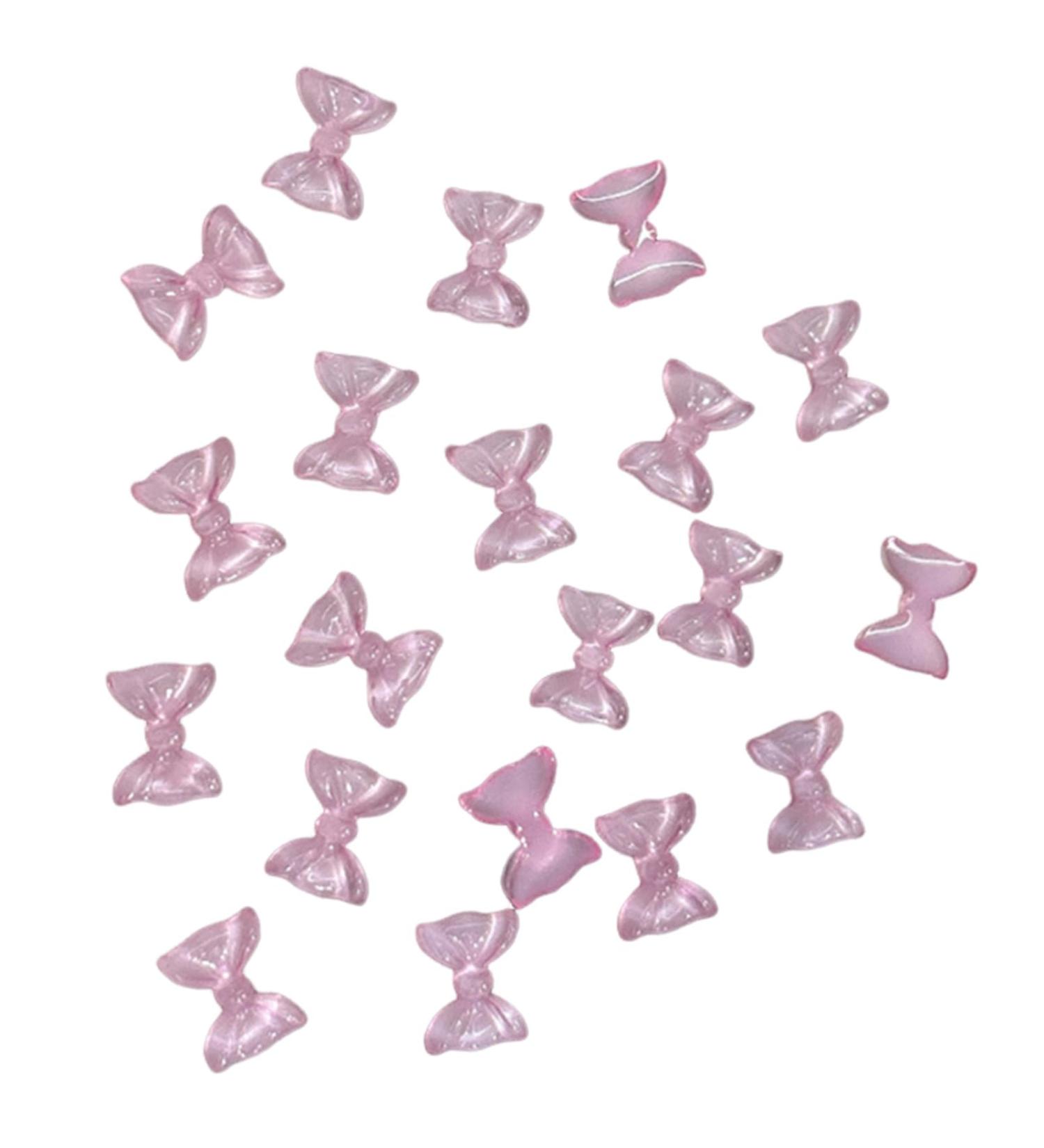 50x Cute Bowknot Nail Resin Nails Art Decorations 3D Nails Art Jewels Supplies For Acrylic Nails 50x 3d Nails Art Bowknot Nail Nails Decoration Jewels Supplies - Buy Online on GoSupps.com