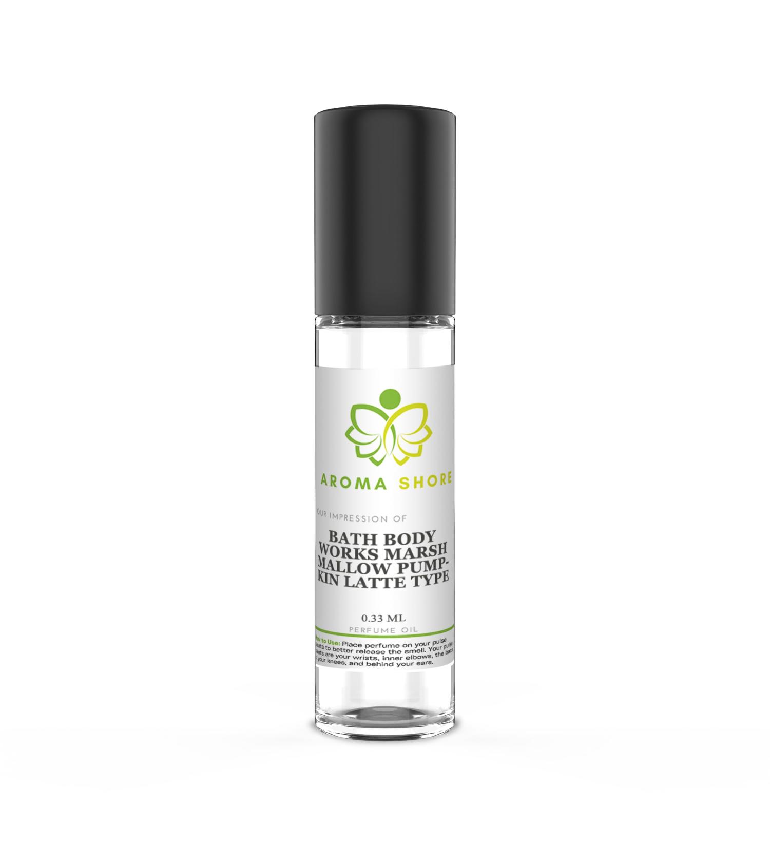Perfume Oil - Our Impression Of and compatible with Bath Body Works Marshmallow Pumpkin Latte Type 100% Pure Uncut Body Oil Our Interpretation Perfume Body Oil 0.33 Fl Oz (Pack of 1) - Buy Online on GoSupps.com