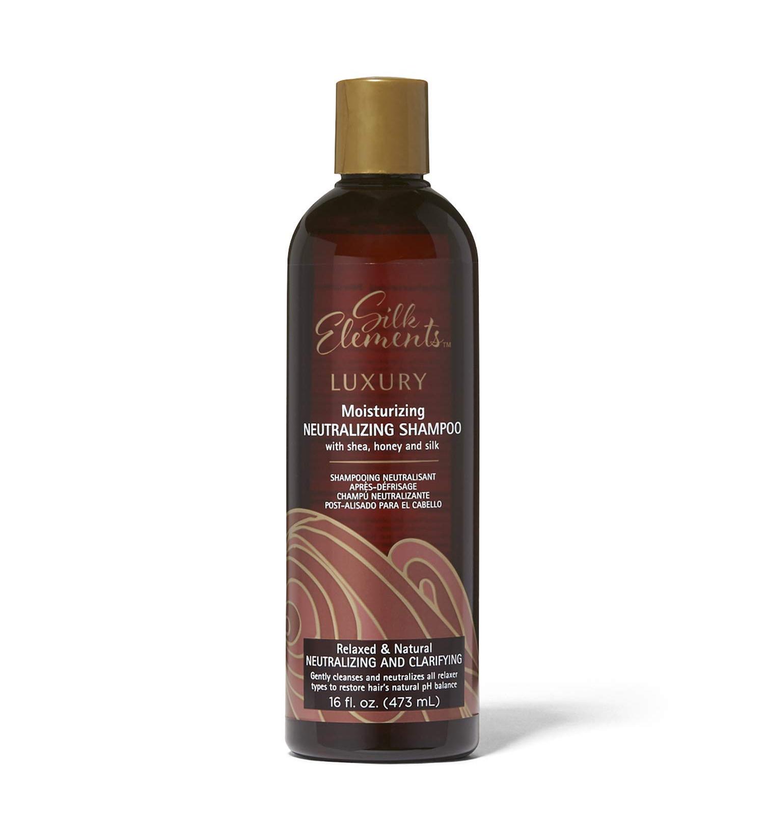 SIlk Elements Luxury Moisturizing Neutralizing Shampoo 16 Fl Oz - Hydrating Haircare - Buy Online on GoSupps.com