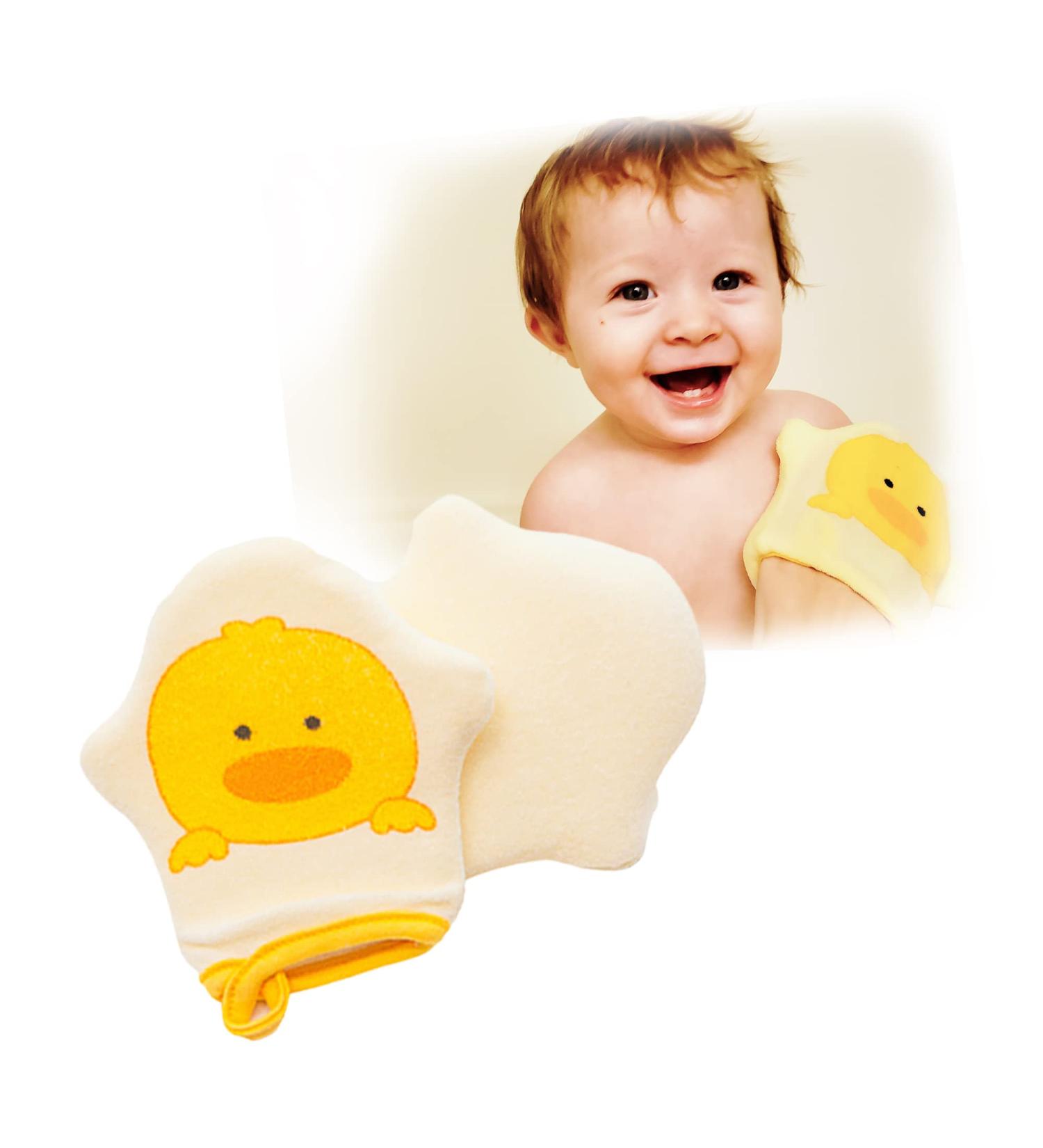 Bath Sponge Gift for Babies & Toddlers | Natural & Gentle Exfoliating Loofah | Pediatrician Approved - Buy Online on GoSupps.com