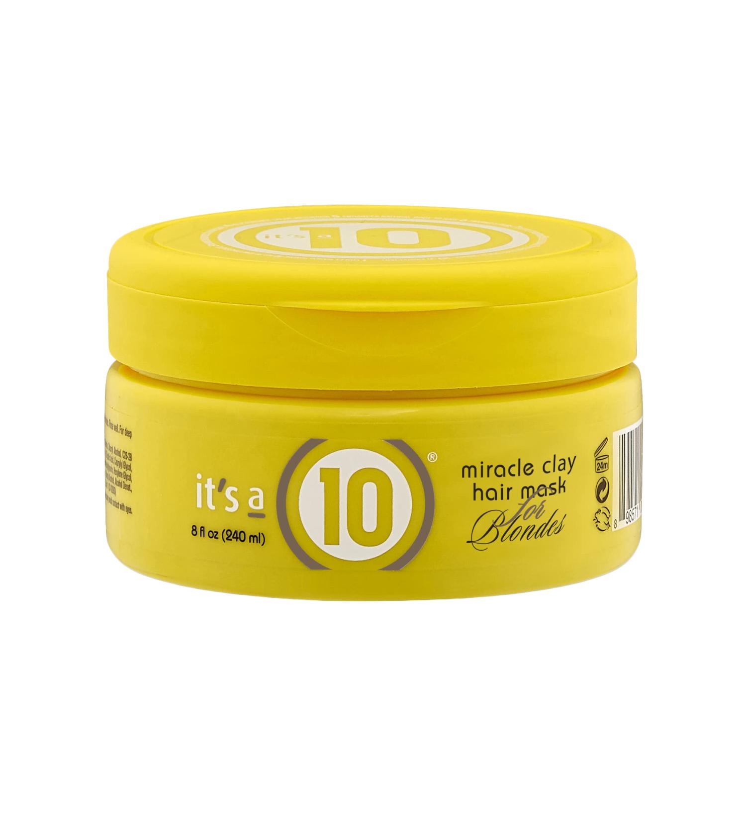 It's a 10 Haircare Miracle Clay Mask for Blondes - 8 fl. oz - Buy Online on GoSupps.com