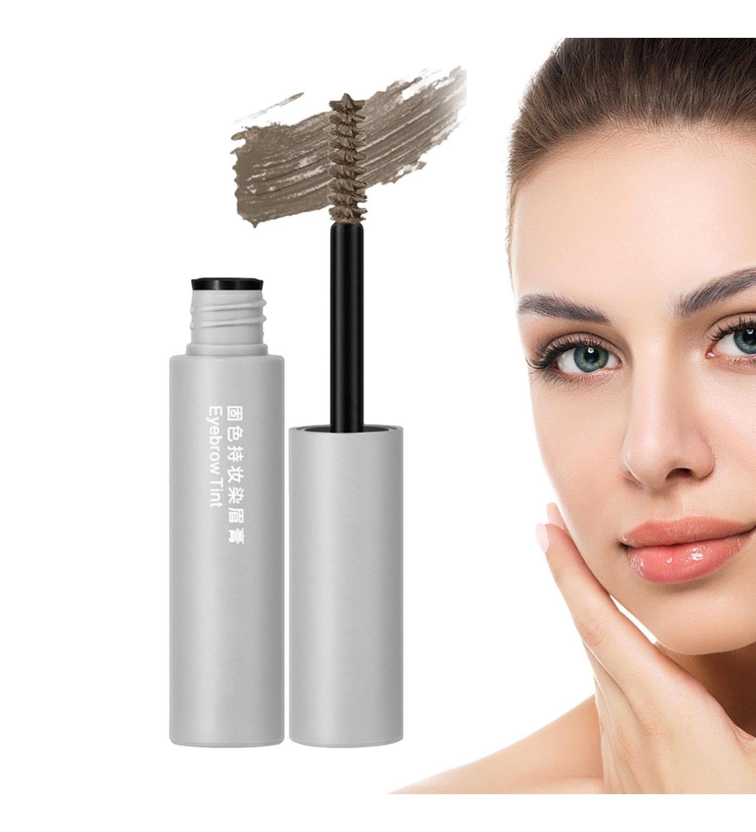 Tinted Eyebrow Mascara | Cream Eyebrow Shaping Mascara for Instant Styling | Cream Shaping Gel Coloring Waterproof & Long-Lasting Instant Eyebrow Styler Eyebrow Shaping Cream Hersil 03#olive brown - Buy Online on GoSupps.com