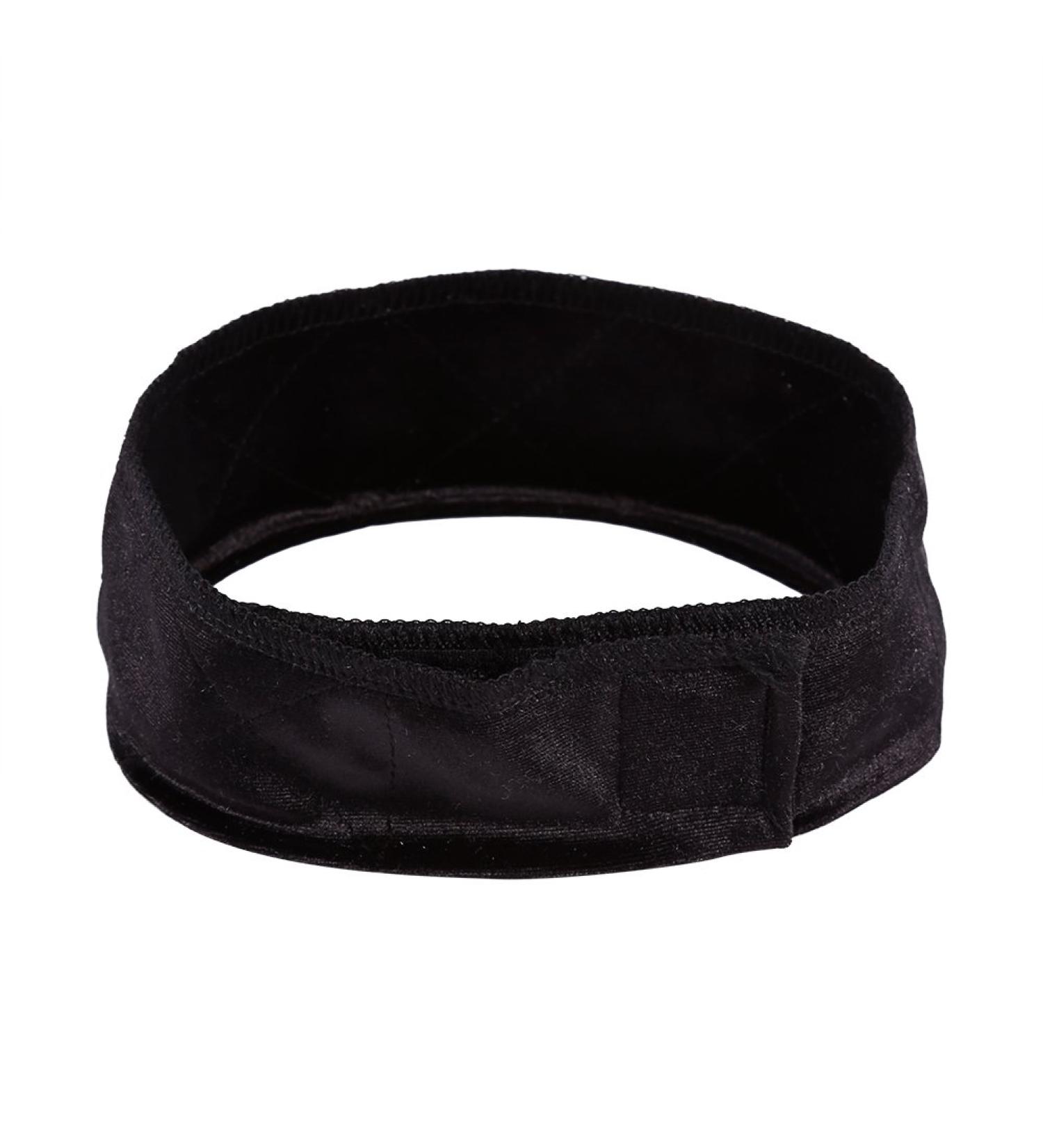 Velvet Wig Grip Headband Adjustable Wig Hair Band Thin Elastic Non Slip Wig Headband Hat Scarf Grip Band(Black) - Buy Online on GoSupps.com