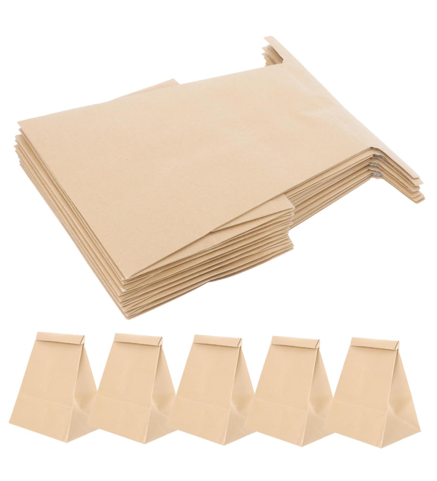 KALLORY 10pcs Disposable Kraft Paper Emesis Bags for Motion Sickness - Vomit Pouch for Carsickness & Child Use - Buy Online on GoSupps.com