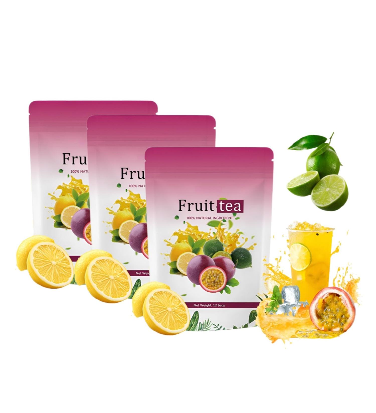 Sachets De Th Aux Fruits Lyophilis s Th Infus Aux Fruits Aux Ar mes Naturels Sans Sucre Ajout Boisson Saine For Le Quotidien(3PC) - Buy Online on GoSupps.com