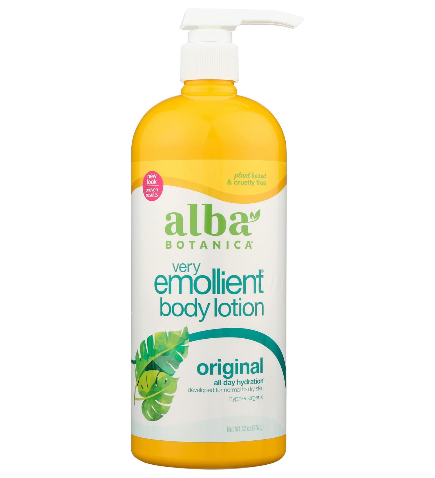 Alba Botanica Very Emollient Body Lotion Original 32 oz.