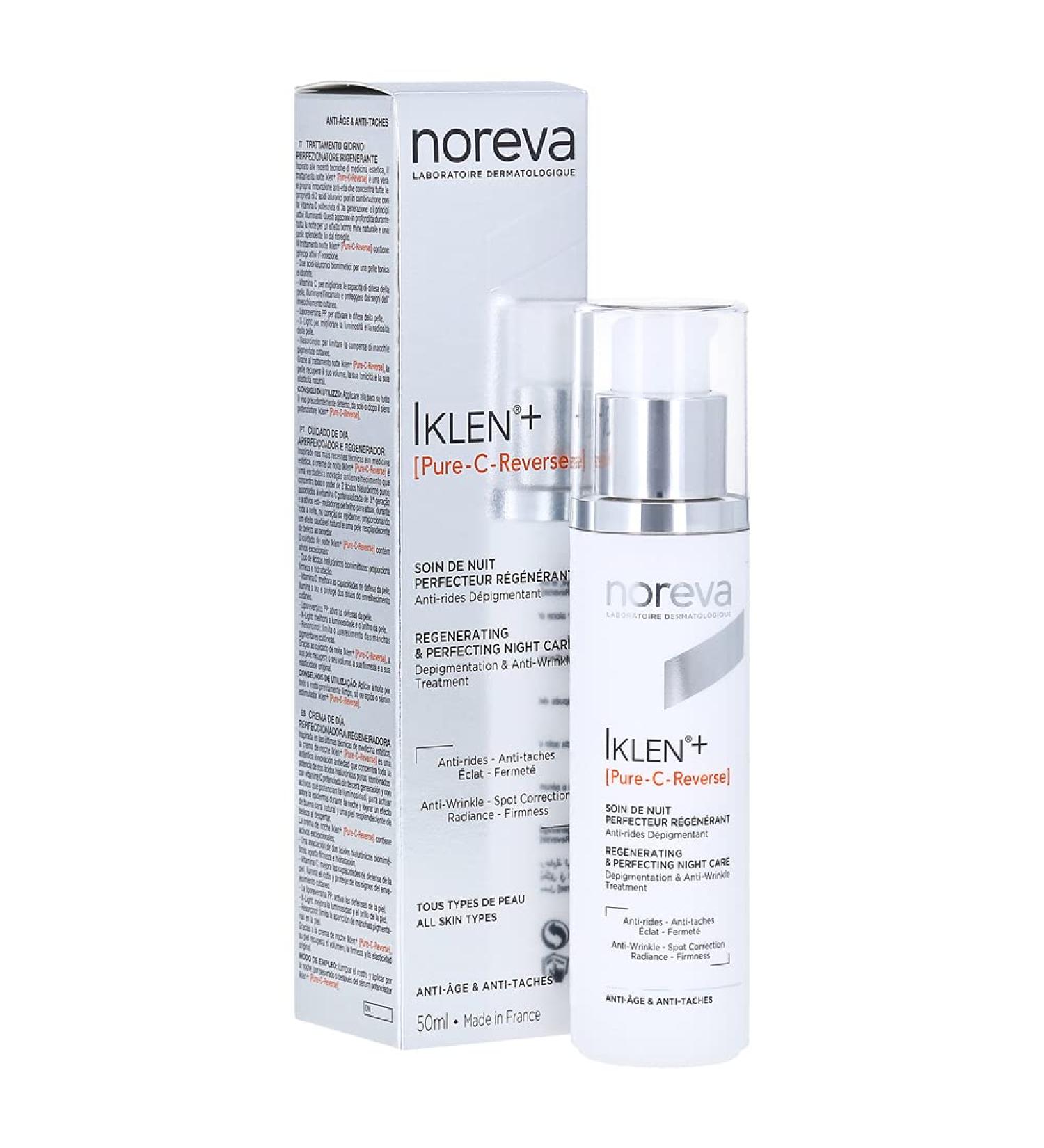 Noreva Iklen+ [Pure-C-Reverse] Perfecting Regenerating Night Cream 50 ml
