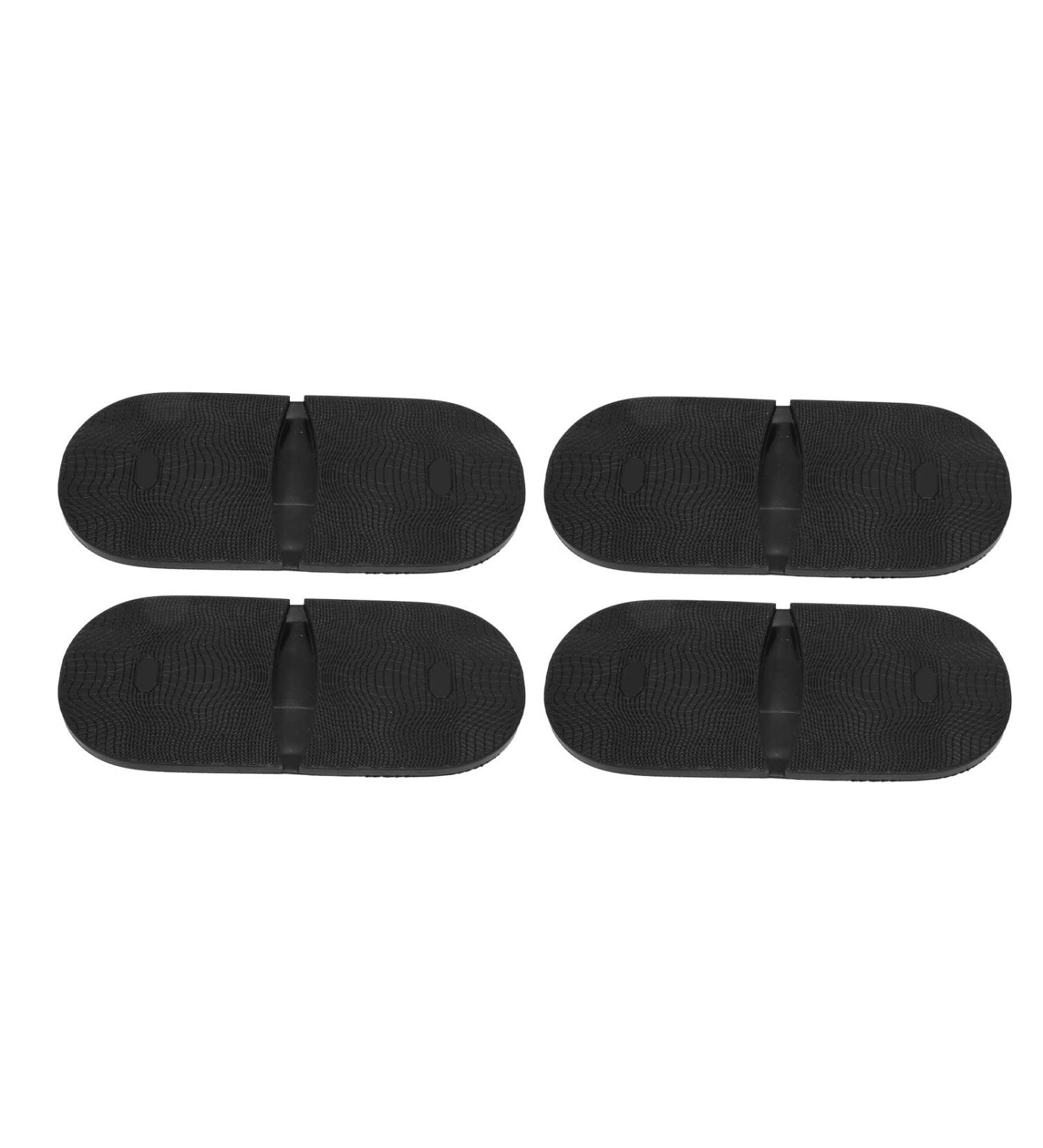 Buy Heel Sole Protector - Rubber Anti-Slip Pads (4 Pairs) for Travel | High Resilience Large Size - Buy Online on GoSupps.com