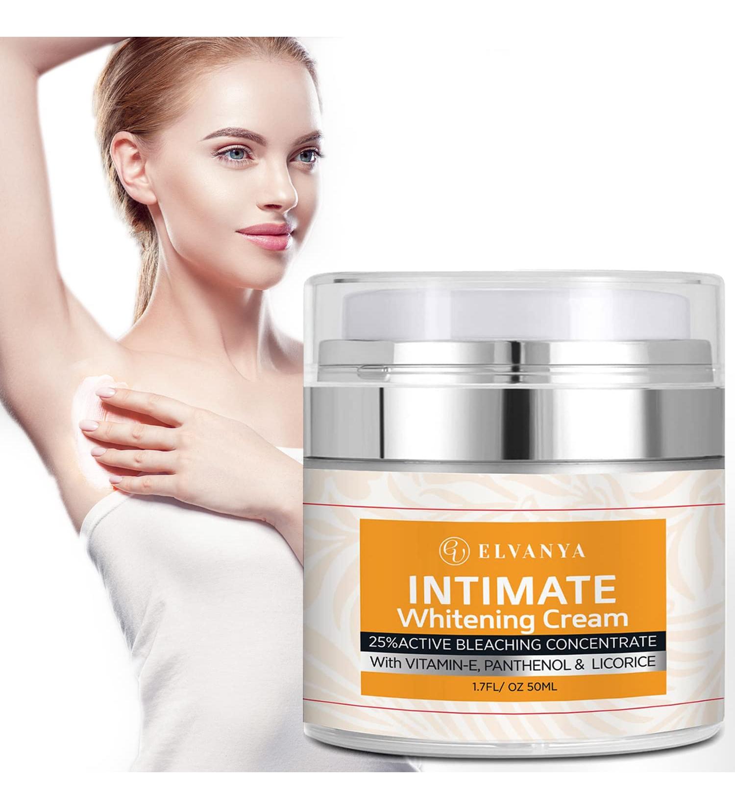 Elvanya Dark Spot Corrector Cream | Instant Underarm & Knees Brightening - 1.7 oz - Buy Online on GoSupps.com