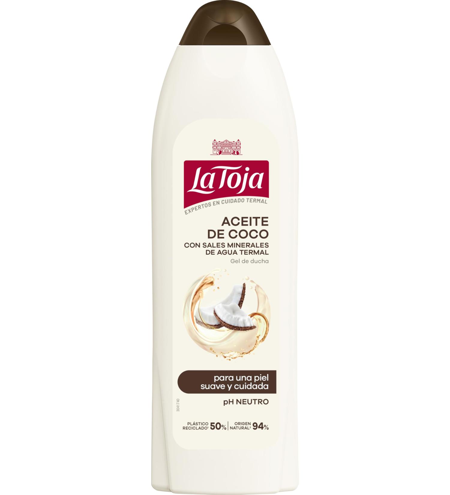 La Toja La Toja Coconut Oil Shower Gel Irresistibly Soft Skin Care and Full of Vitality Protects Against Drying 600ml