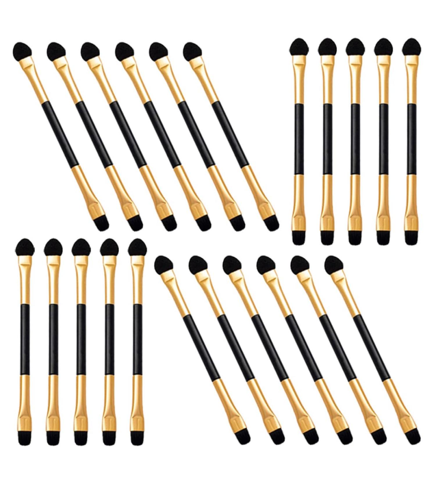Hemoton 20pcs Double Ended Eyeshadow Brush Eye Makeup Kit Eye Brush for Makeup Eye Makeup Brush Makeup Brush for Women Eye Shadow Brush for Makeup Make up Eyeshadow Brush Makeup Eye Brush - Buy Online on GoSupps.com