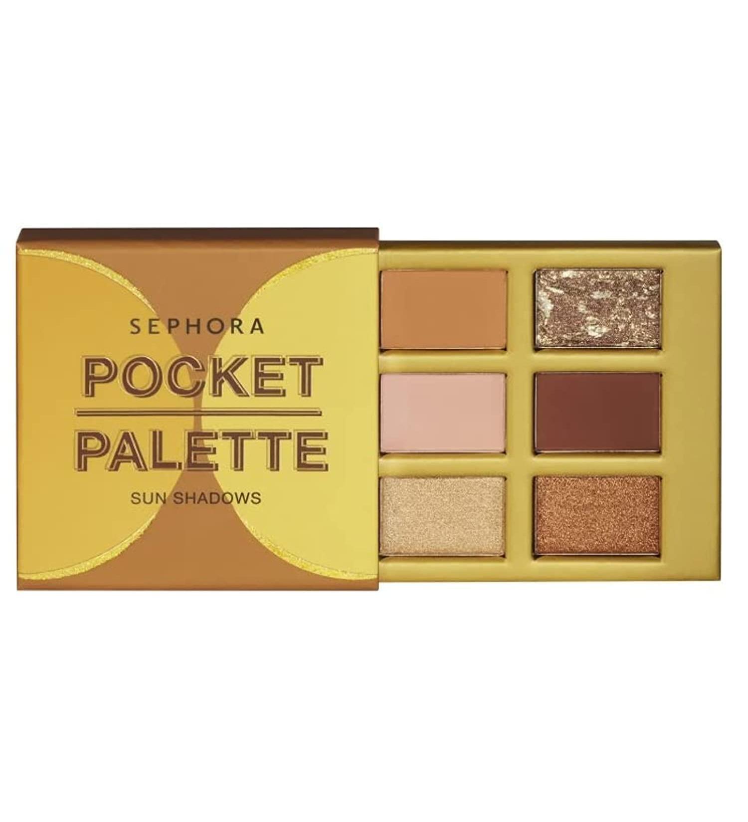 SEPHORA COLLECTION Mini Pocket Palette Sun Shadows x 6 - Golden Hour  1.2 g x 6