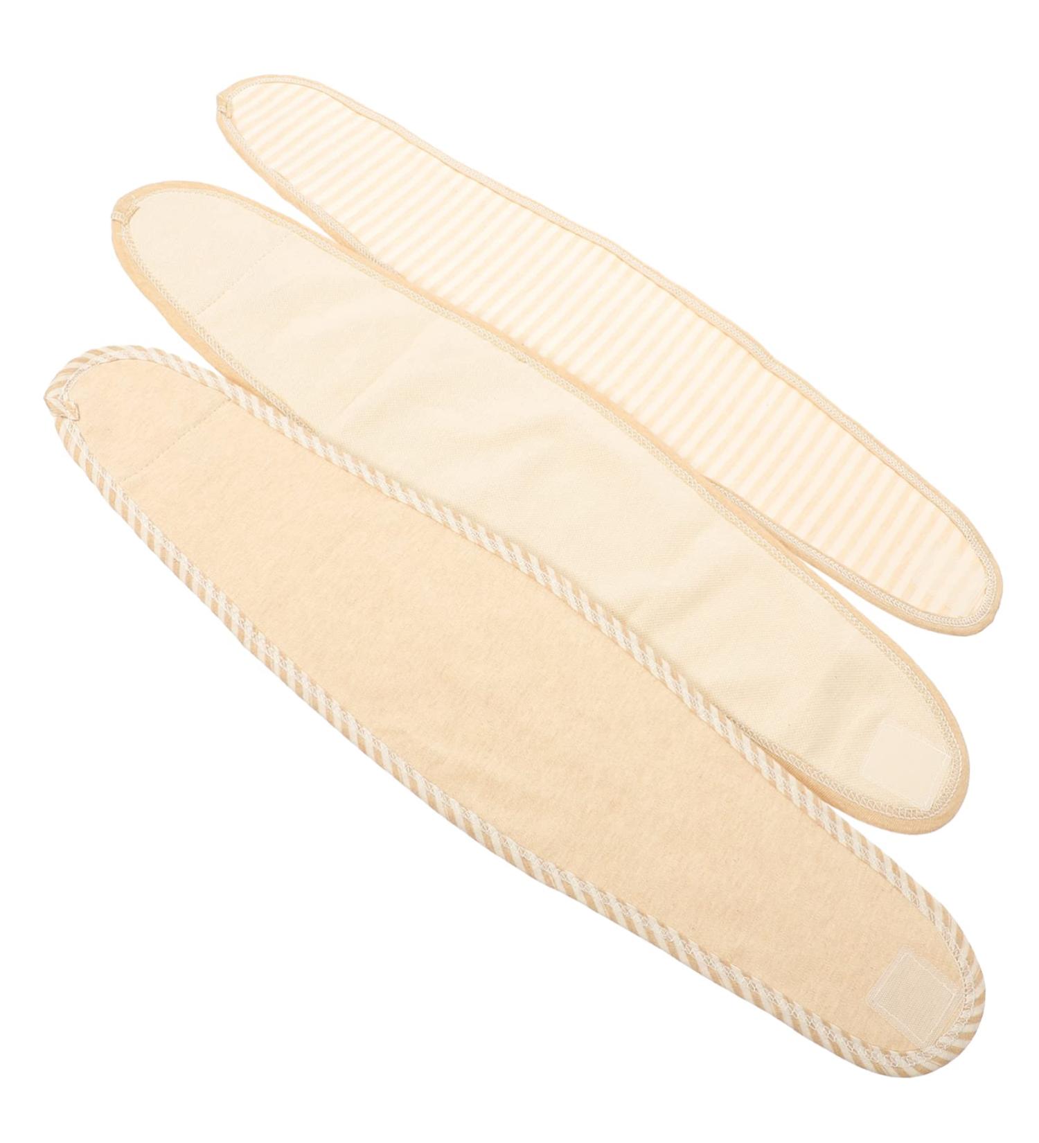 Totority 3pcs Baby Belly Button Band Set | Cotton Infant Belly Protector for Colic Calm & Tummy Control | 38.5X12CM - Buy Online on GoSupps.com