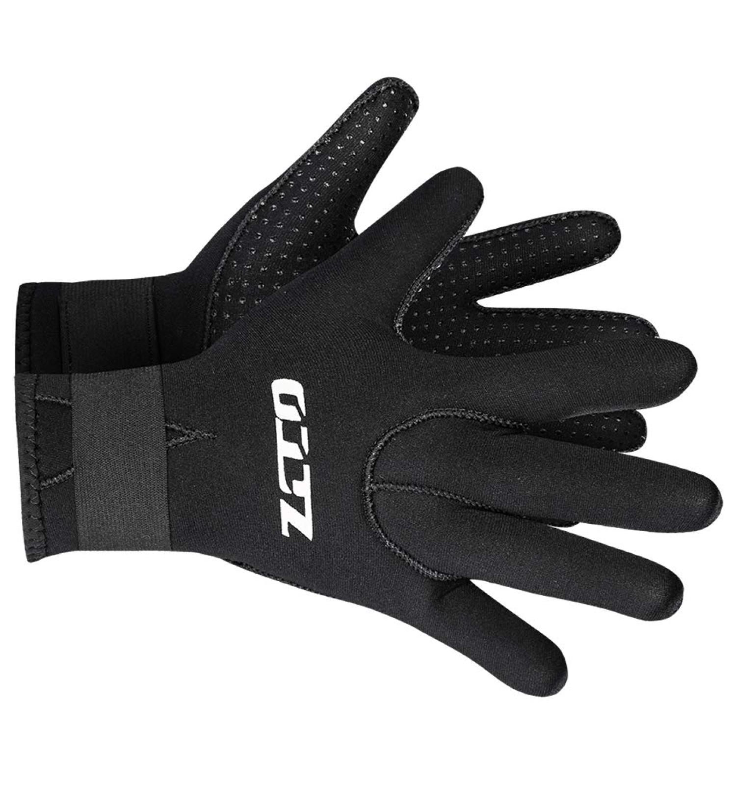 Neoprene Scuba Diving Gloves 3mm Black Medium - Anti-Slip Thermal Dive Gloves for Men Women Kids - Flexible Five Finger Surfing Glove for Spearfishing, Paddling, Swimming - Buy Online on GoSupps.com