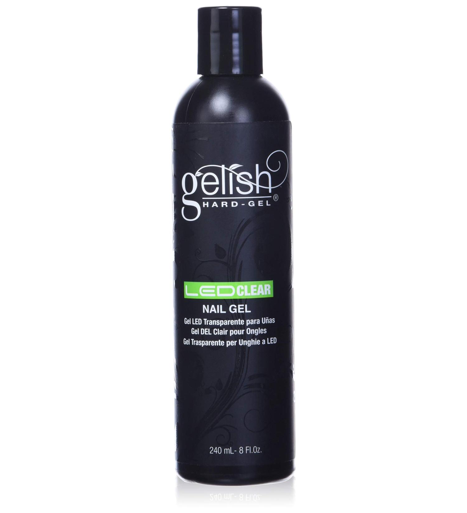 HARMONY Gelish Hard Gel - Clear Builder Gel 240 ml | Premium Quality for Strong Nails | Fast International Shipping - Buy Online on GoSupps.com