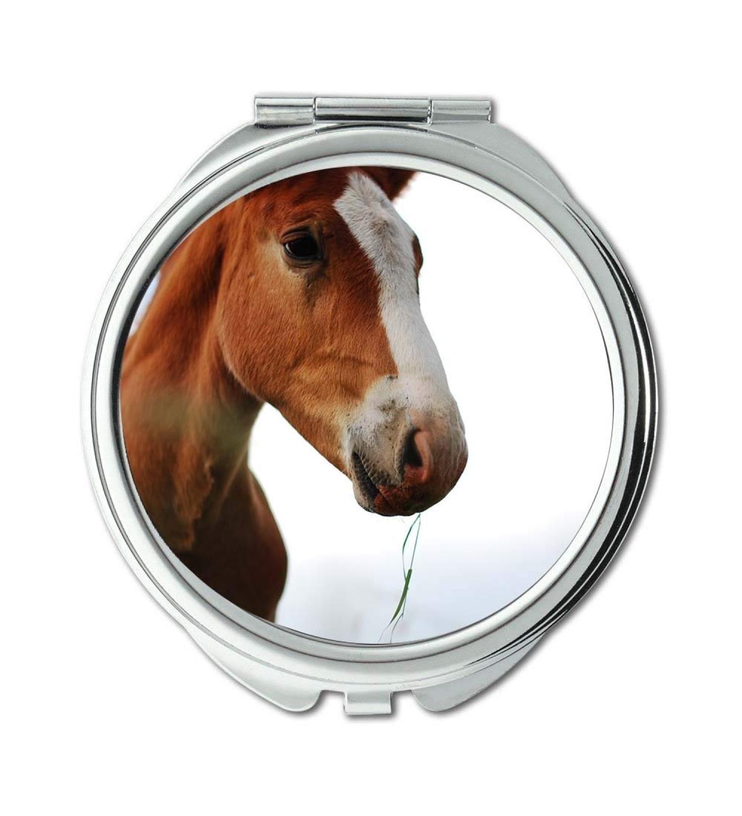 Mirror Compact Mirror animal animals blur pocket mirror portable mirror - Buy Online on GoSupps.com