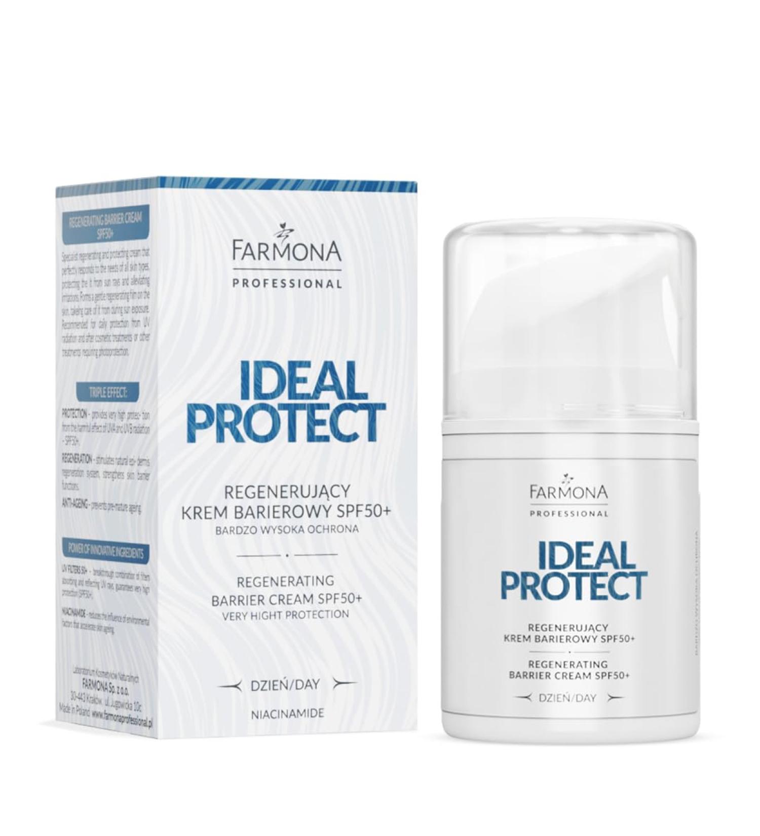 Farmona Spf 50 Ideal Protect Regenerating Barrier Cream
