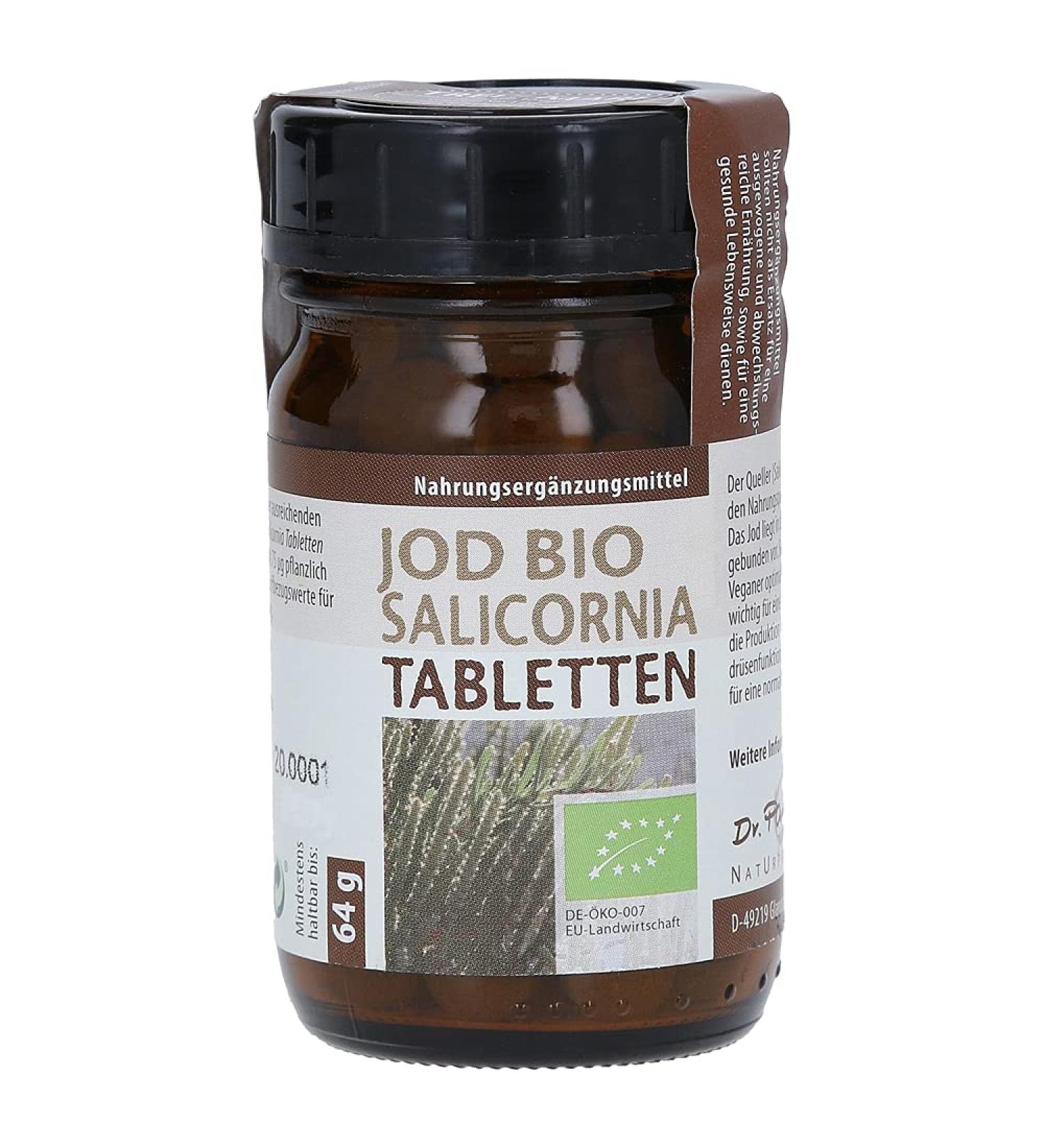 Iodine bio Salicornia tablets 64 grams