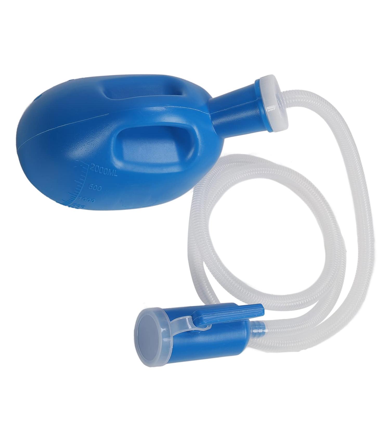 Urine Bottles Male 2000ml Spill Proof Urine Bottle Large Capacity Portable Men's Urinal Bottle Pee Bottle - Buy Online on GoSupps.com