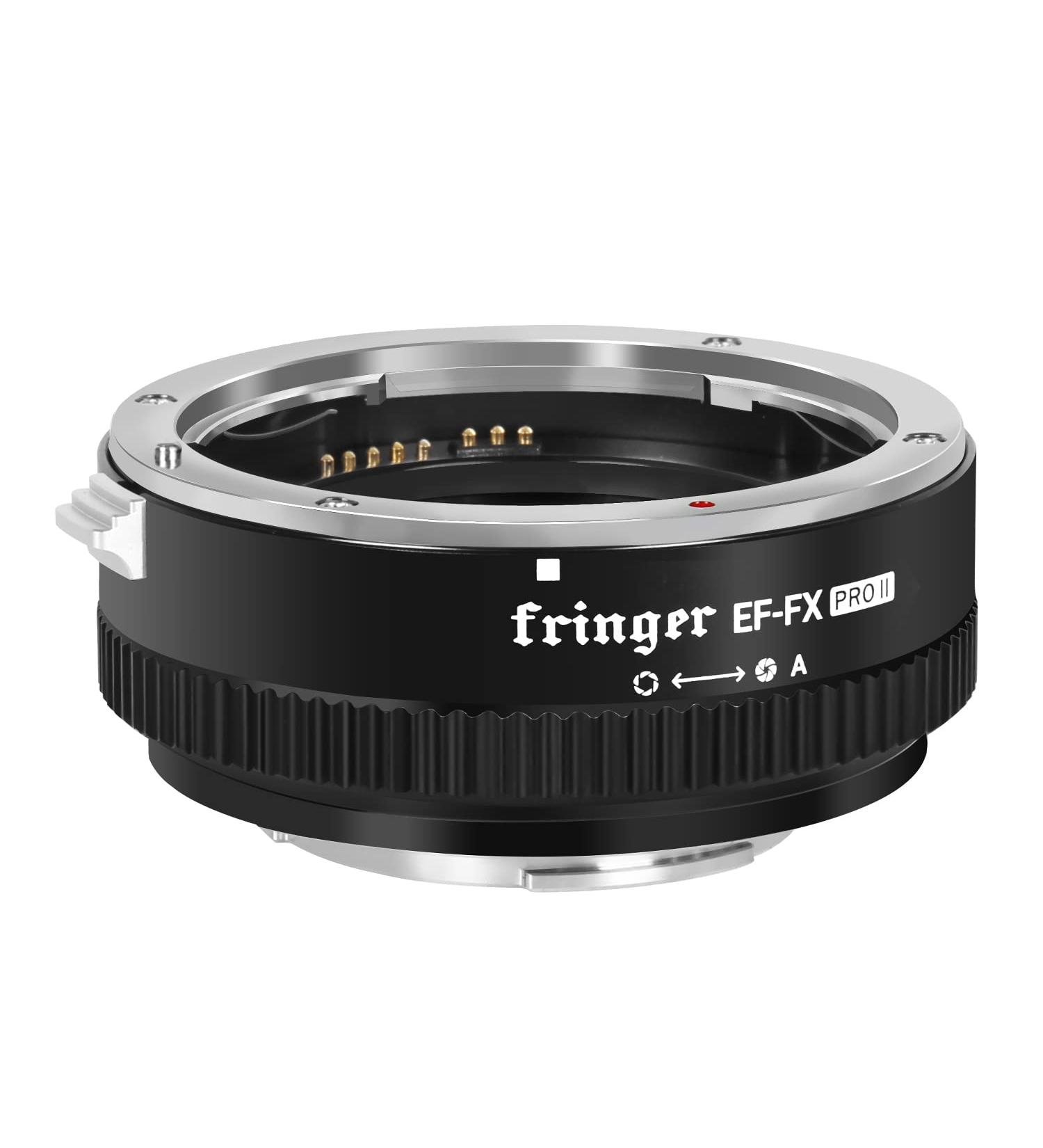 Fringer EF-FX PRO II Canon EF to Fuji X Adapter Autofocus Compatible for Fujifilm X-T4, X-T3, X-T2, X-T20, X-H1, X100V & More - Buy Online on GoSupps.com