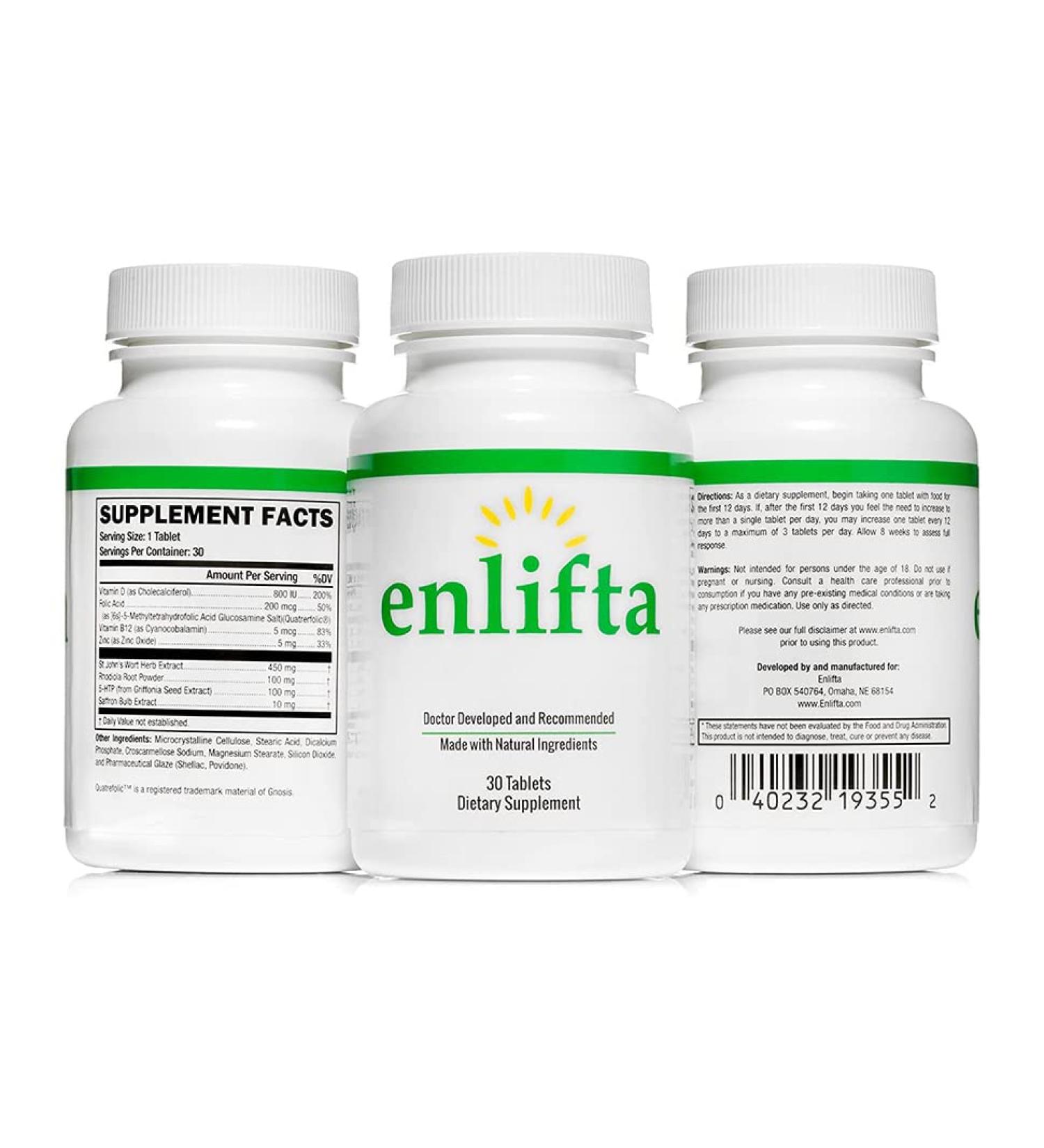 Best Mood Supplement - Natural Mood Elevation Supplement - 5-HTP - 3 Month Supply-Dr Developed Tablet-St. Johns Wort 90 Count