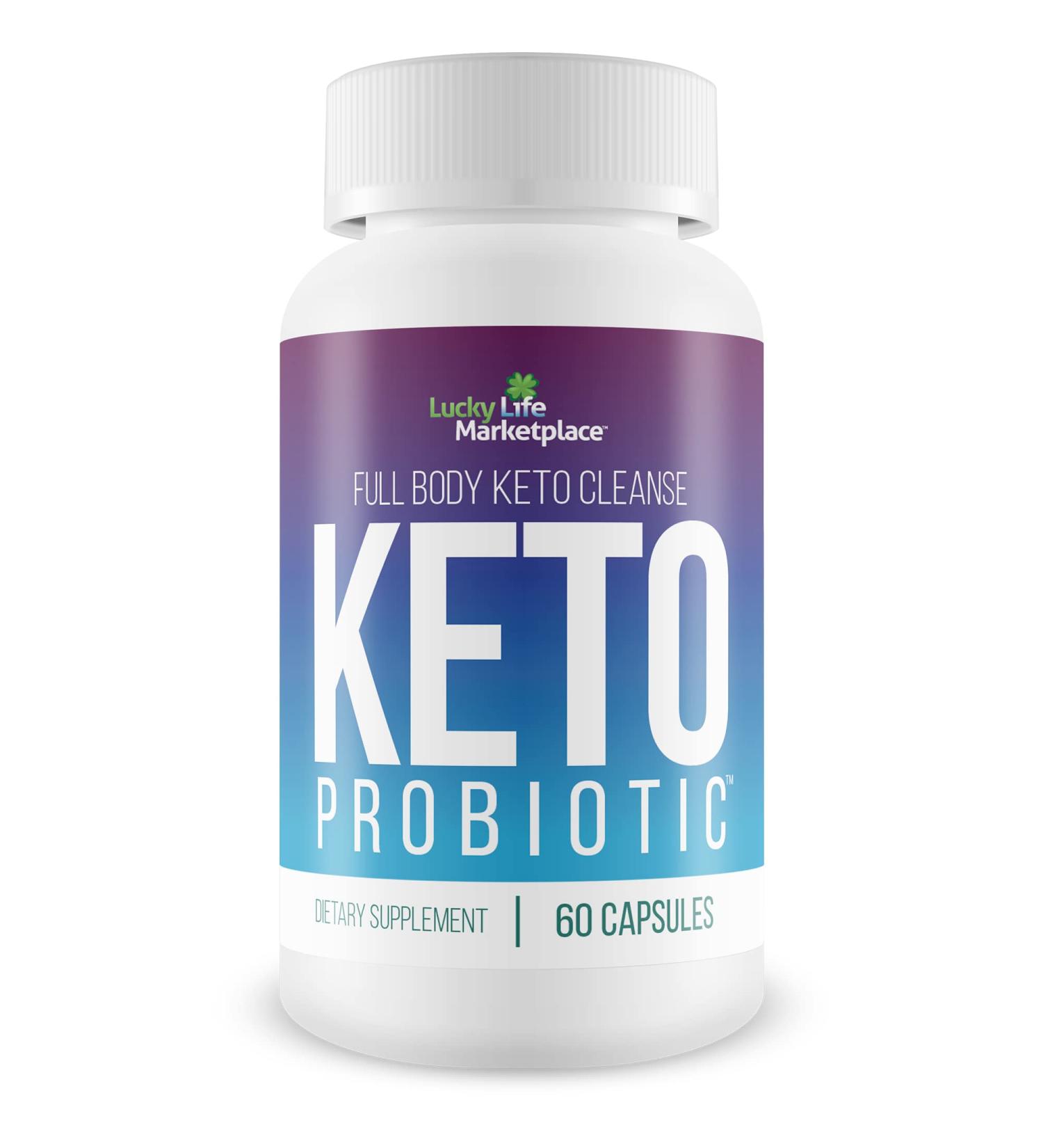 Keto Probiotic - 40 Billion Cfu - Promote Digestive Health Immune Health & Gut Health - Keto Friendly Probiotic - Full Body Keto Cleanse Aid - Reduced Bloating - Keto Probiotics for Men & Women - Buy Online on GoSupps.com