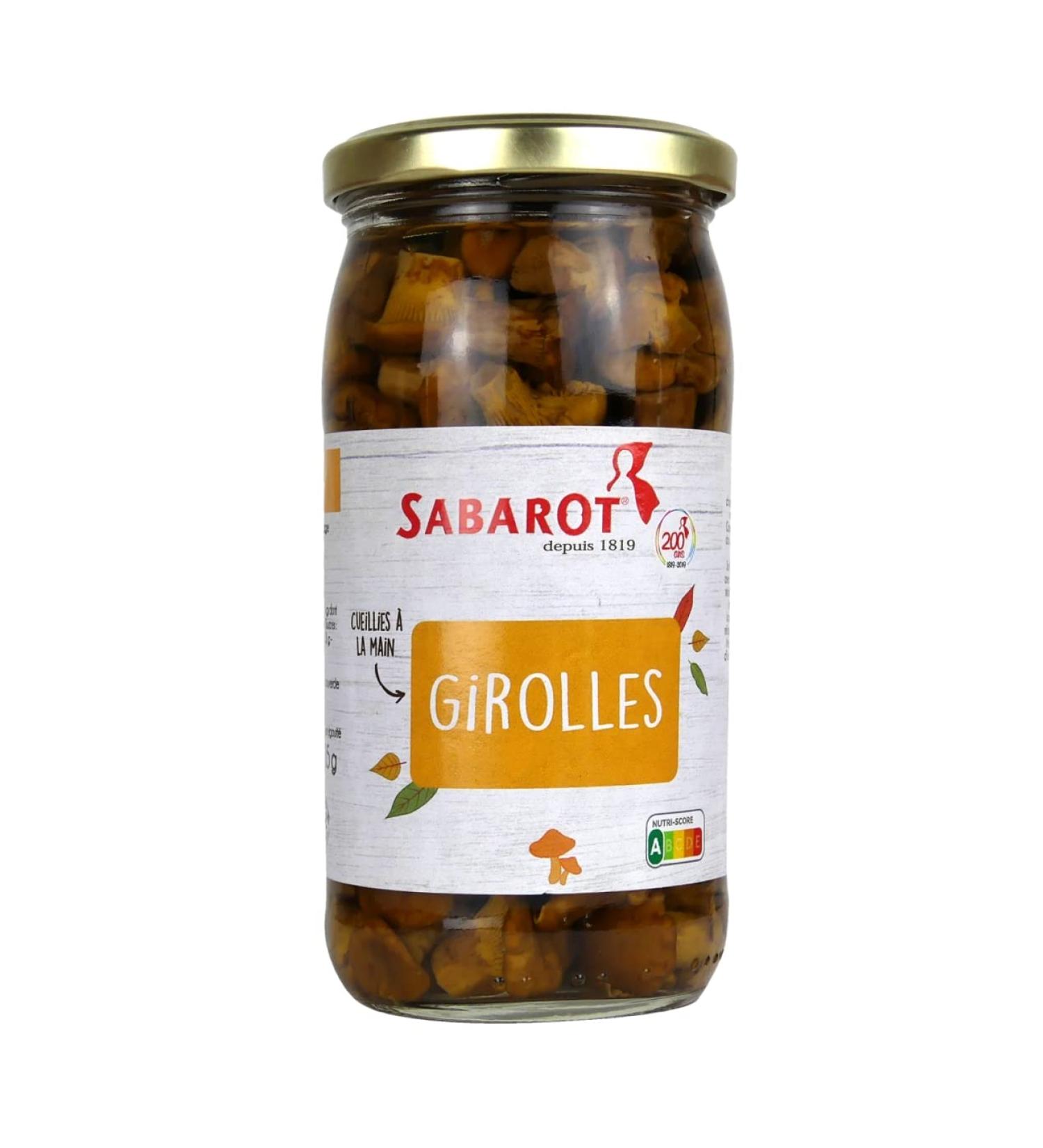 Sabarot - Chanterelles in a jar 185g - Buy Online on GoSupps.com