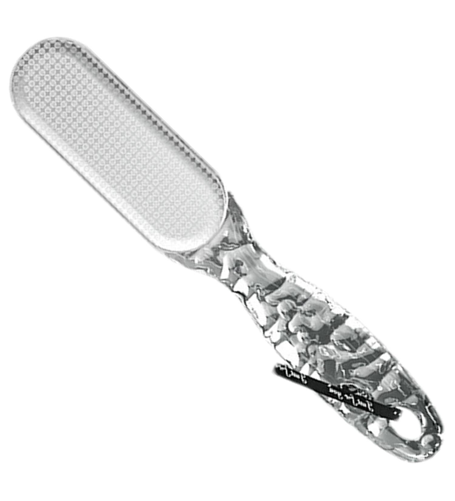 Pumice Stone Foot File 2 in 1 Foot Rasp for Cracked Heel - Professional Pedicure Rasp Scrubber Pedicure Tools for Dead Skin Body - Suitable for Wet/Dry Feet Transparent Gray - Buy Online on GoSupps.com