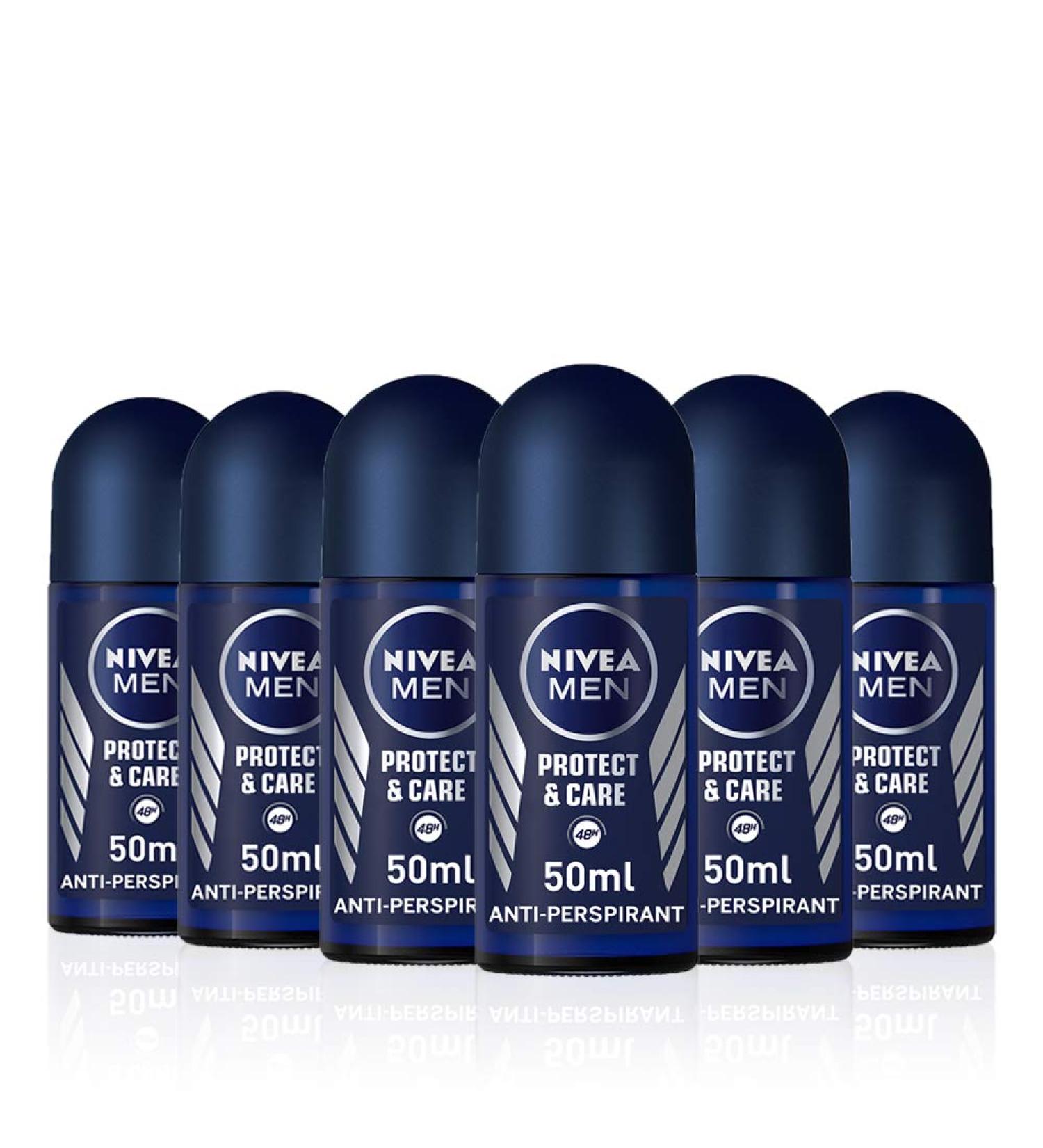 Nivea Men Protect and Care Anti-Perspirant Deodorant Roll On 50 ml - by Nivea