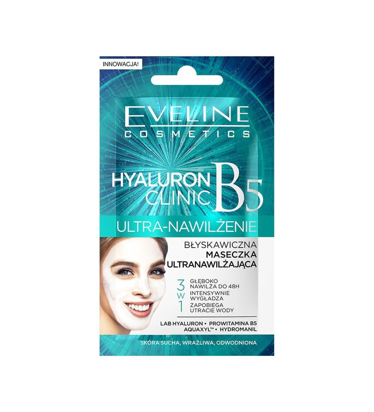 EVELINE COSMETICS Eveline Cosmetics Hyaluron Clinic Masque Ultra-Hydratant 7 ml