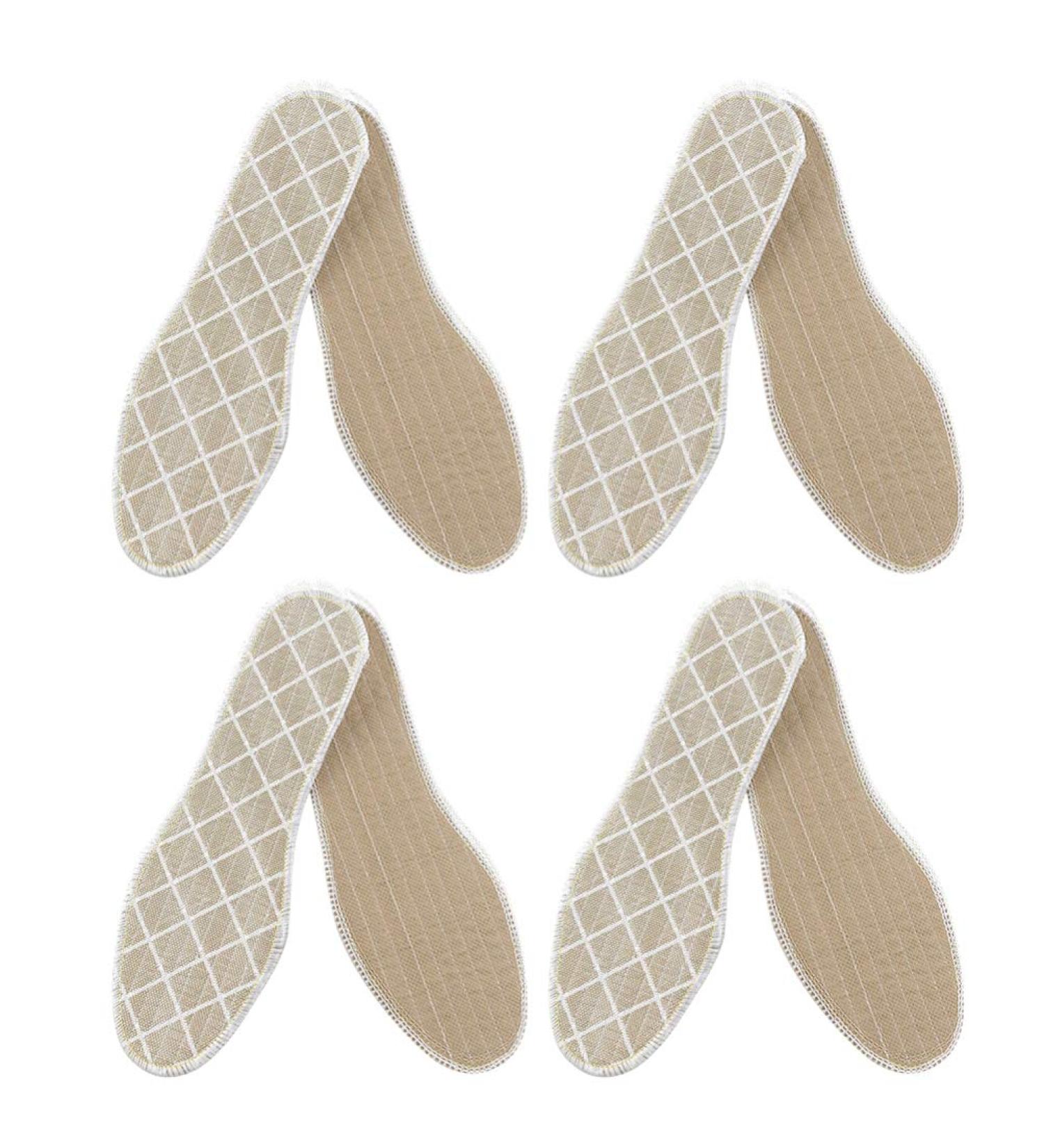 EXCEART 4 Pairs of Bamboo Charcoal Sports Insoles for Men Women - Size 44 | Breathable & Deodorizing Shoe Cushions - Buy Online on GoSupps.com