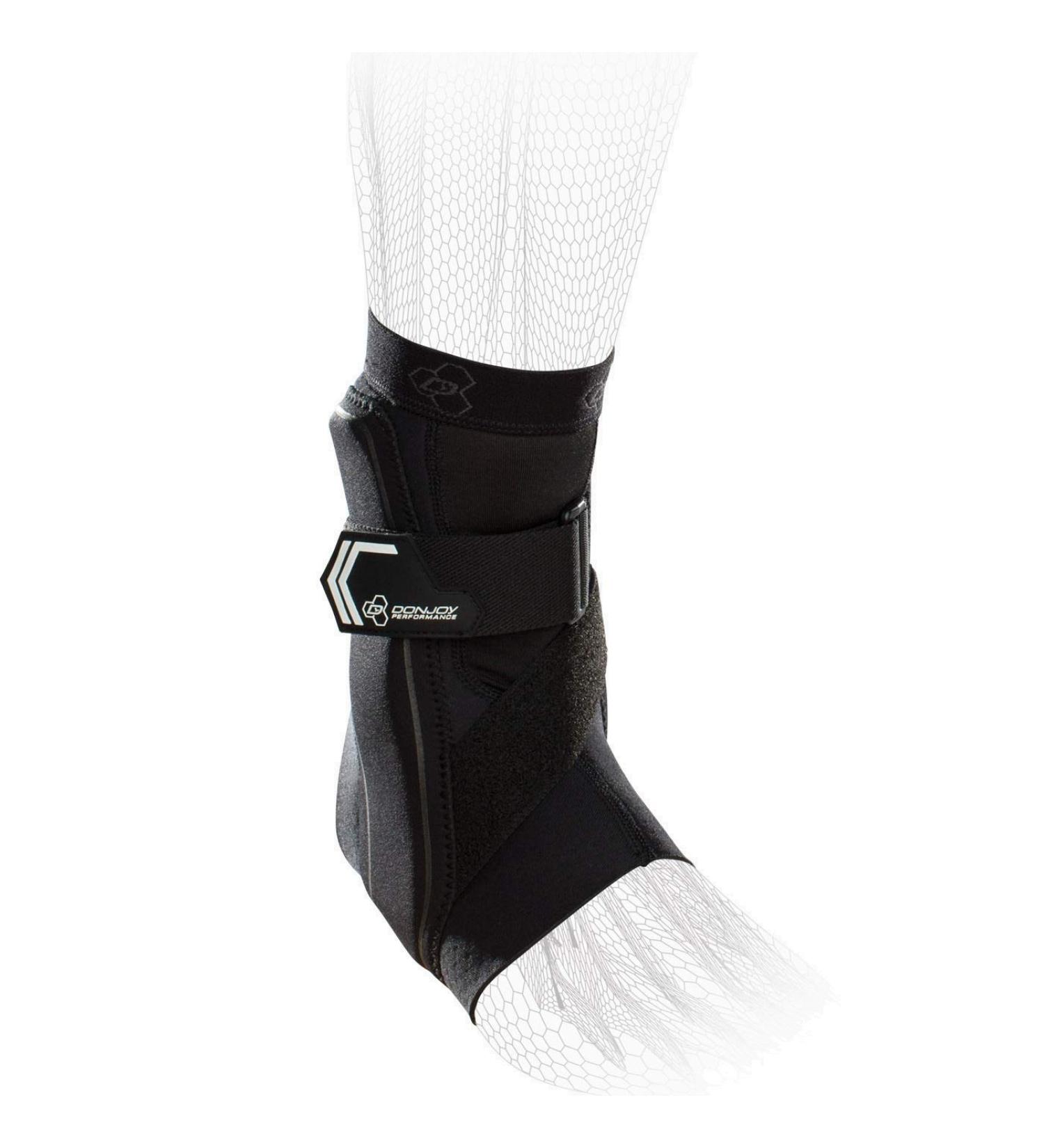 DonJoy Performance Bionic Ankle Support Brace - Left Foot Black Large | International Shipping Available - Buy Online on GoSupps.com