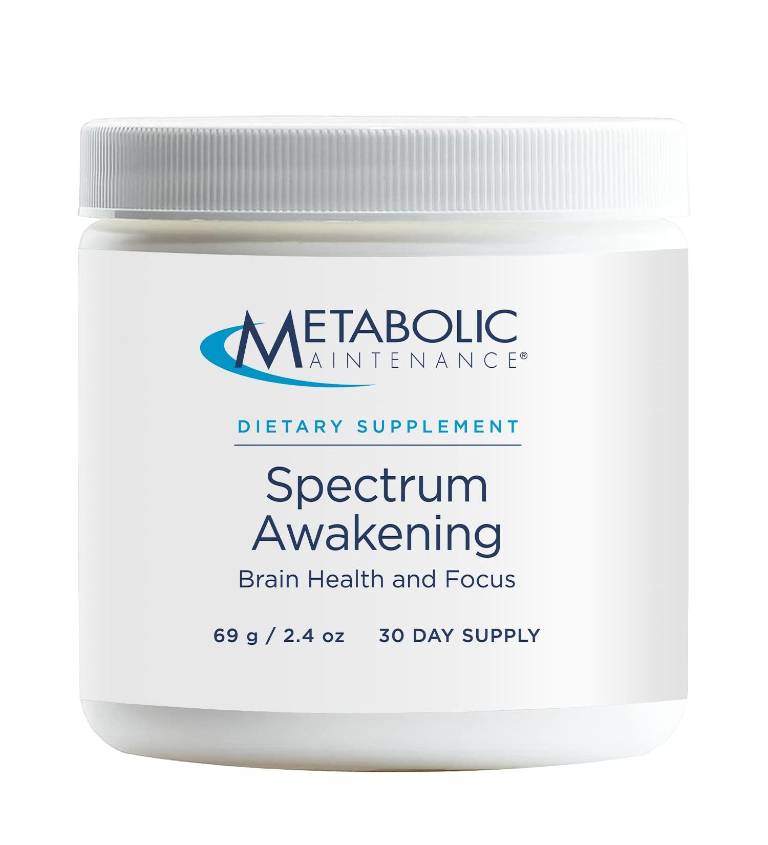 Metabolic Maintenance Spectrum Awakening - Mood & Calm Powder | Folate Magnesium L-Theanine GABA 5-HTP | Nervous System Support (30 Servings - Buy Online on GoSupps.com