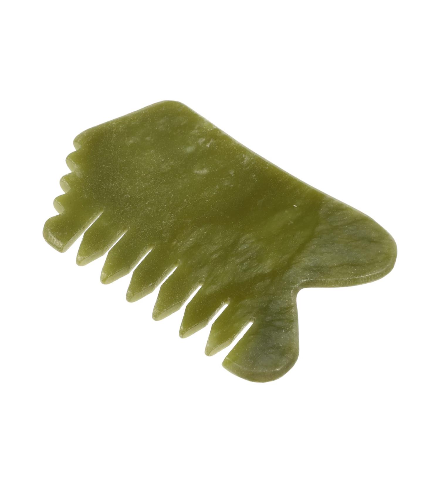 Buy Sewoart Xiuyan-Jade Massage Comb | Jade Skin Care Tools for Gua Sha Facial Treatment & Massage Devices - Buy Online on GoSupps.com