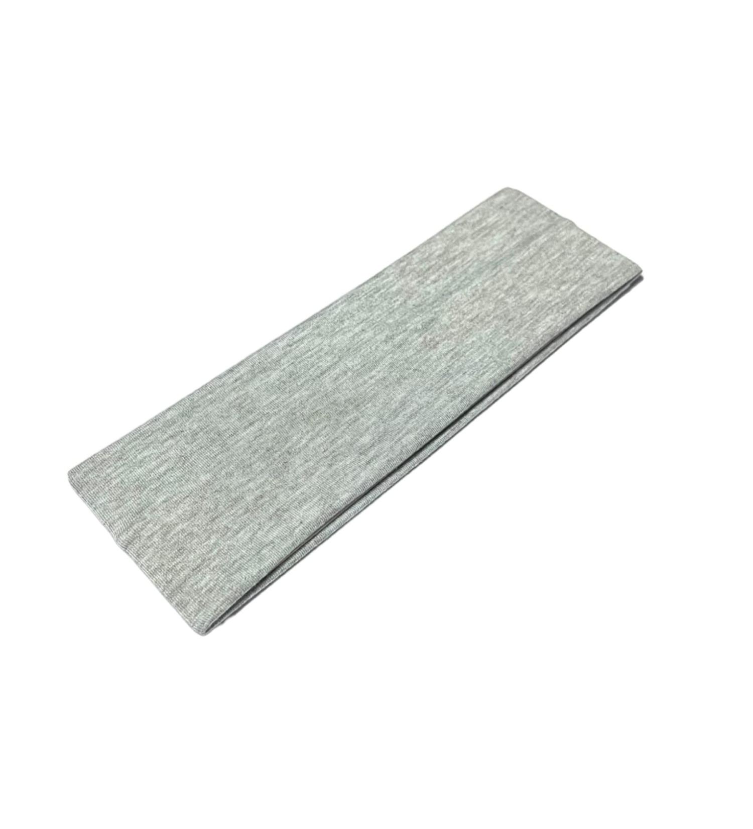 Westend Choice 7cm Wide Headband - Grey Stretchy Hairband for Gym & Yoga - Buy Online on GoSupps.com