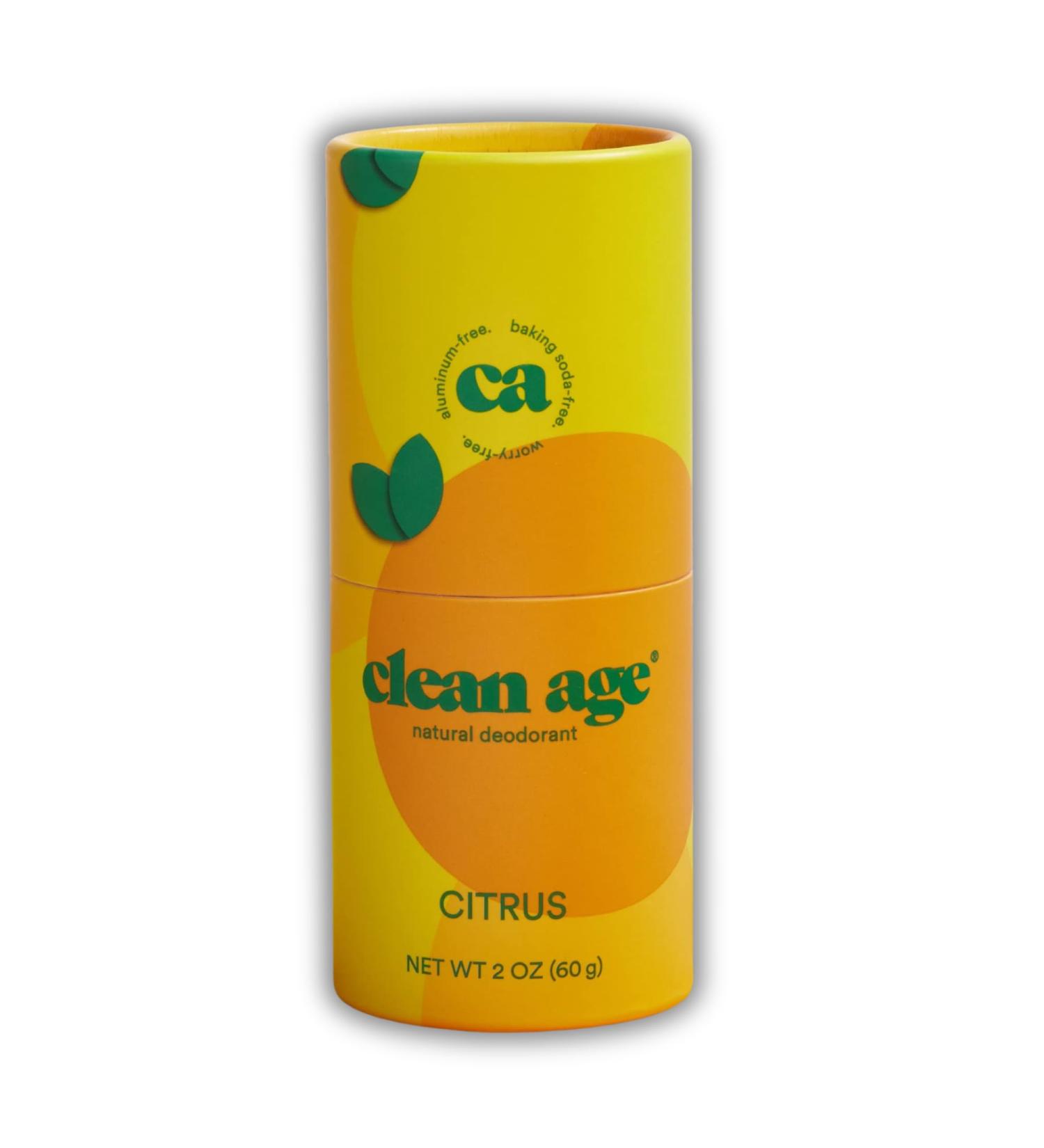 Citrus Natural Deodorant for Teens | Aluminum Free Baking Soda Free - Buy Online on GoSupps.com