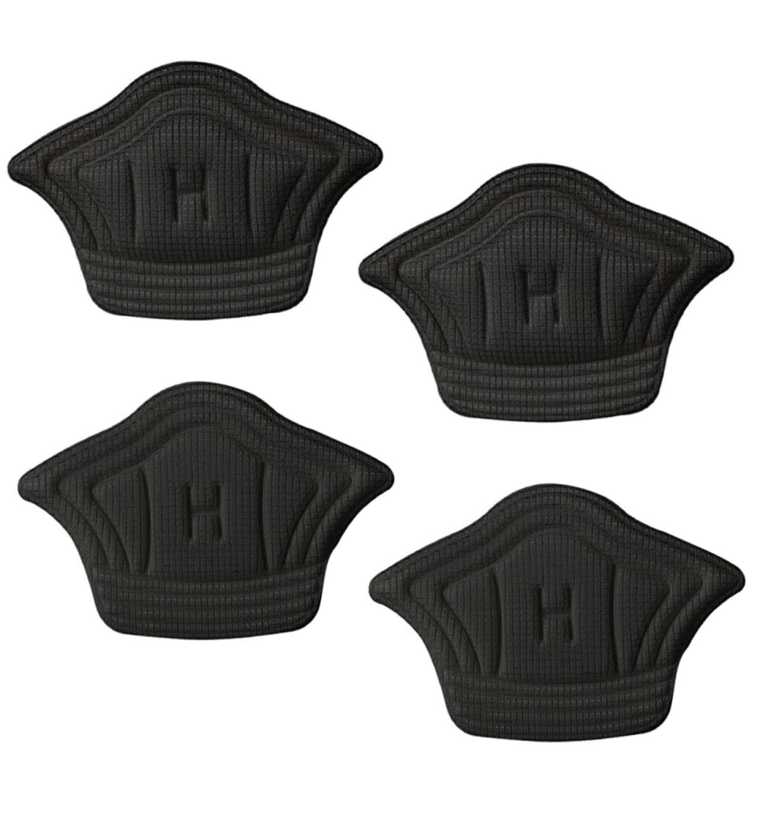NOLITOY Comfort Shoe Inserts - 2 Pairs for Men & Women | Track Shoes & Gym Sneakers Heel Pads | Sponge Protection - Black 11.5x8cm - Buy Online on GoSupps.com