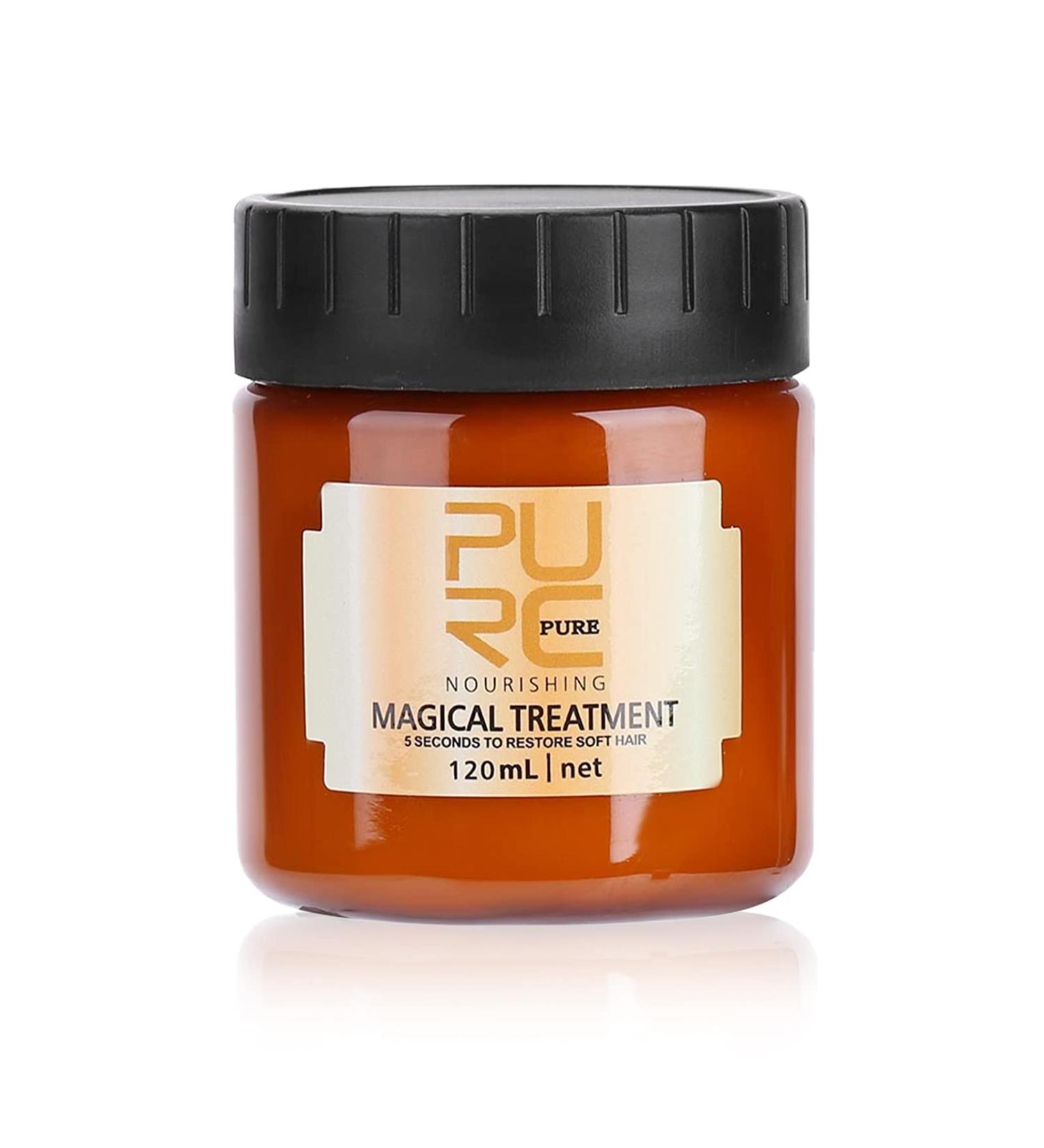 ZJchao Magical Argan Oil Hair Mask 120ml | Nourishing Keratin Treatment for Dry Hair | Repair Damage, Soften & Smooth | Professional Hair Conditioning Cream - Buy Online on GoSupps.com