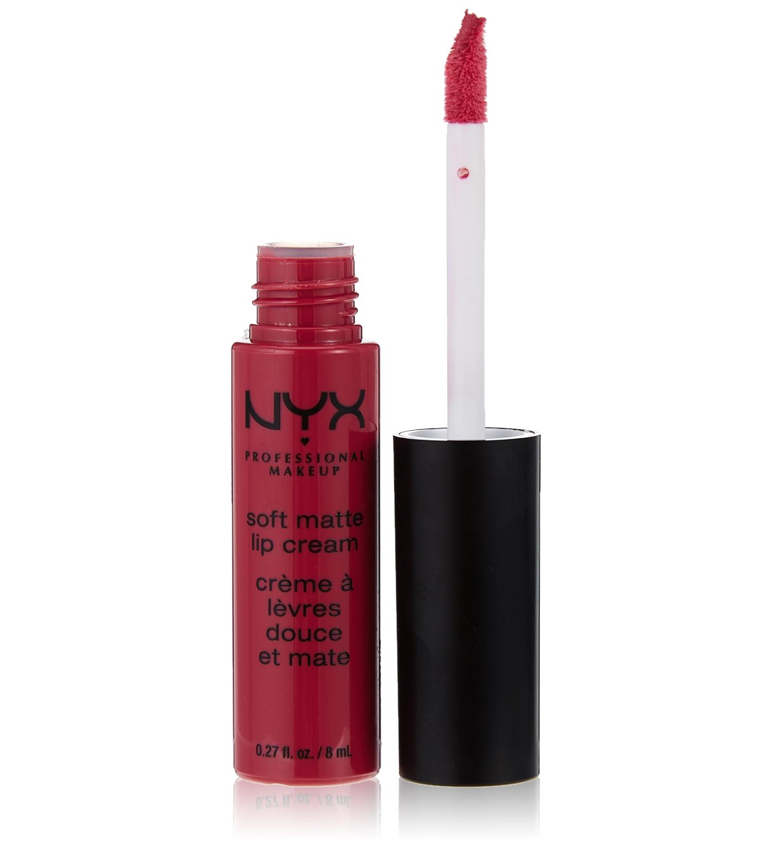 NYX Professional Makeup Soft Matte Lip Cream - Prague 18 | Creamy Long-Lasting Vegan Formula | International Shipping Available - Buy Online on GoSupps.com