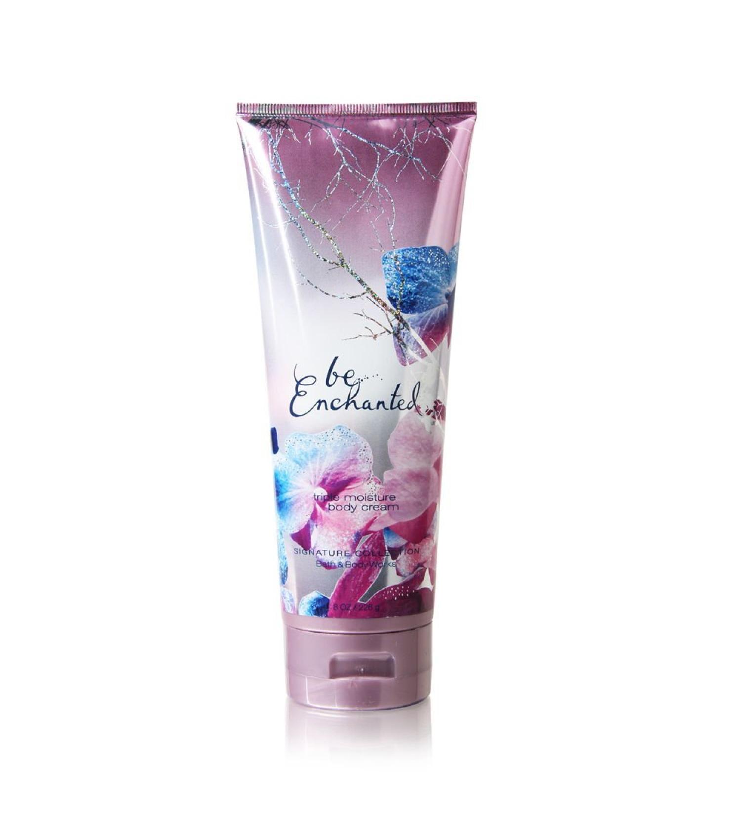 Bath & Body Works Signature Collection  Triple Moisture Body Cream  Be Enchanted  8 Ounce