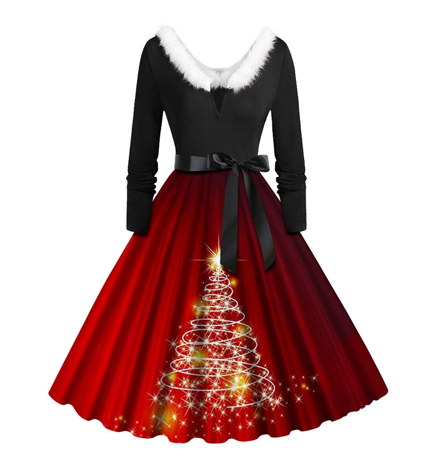 Shop Festive Christmas Sweater Dresses - Winter Mini & Long Sleeve Styles | Perfect Holiday Gift! - Buy Online on GoSupps.com