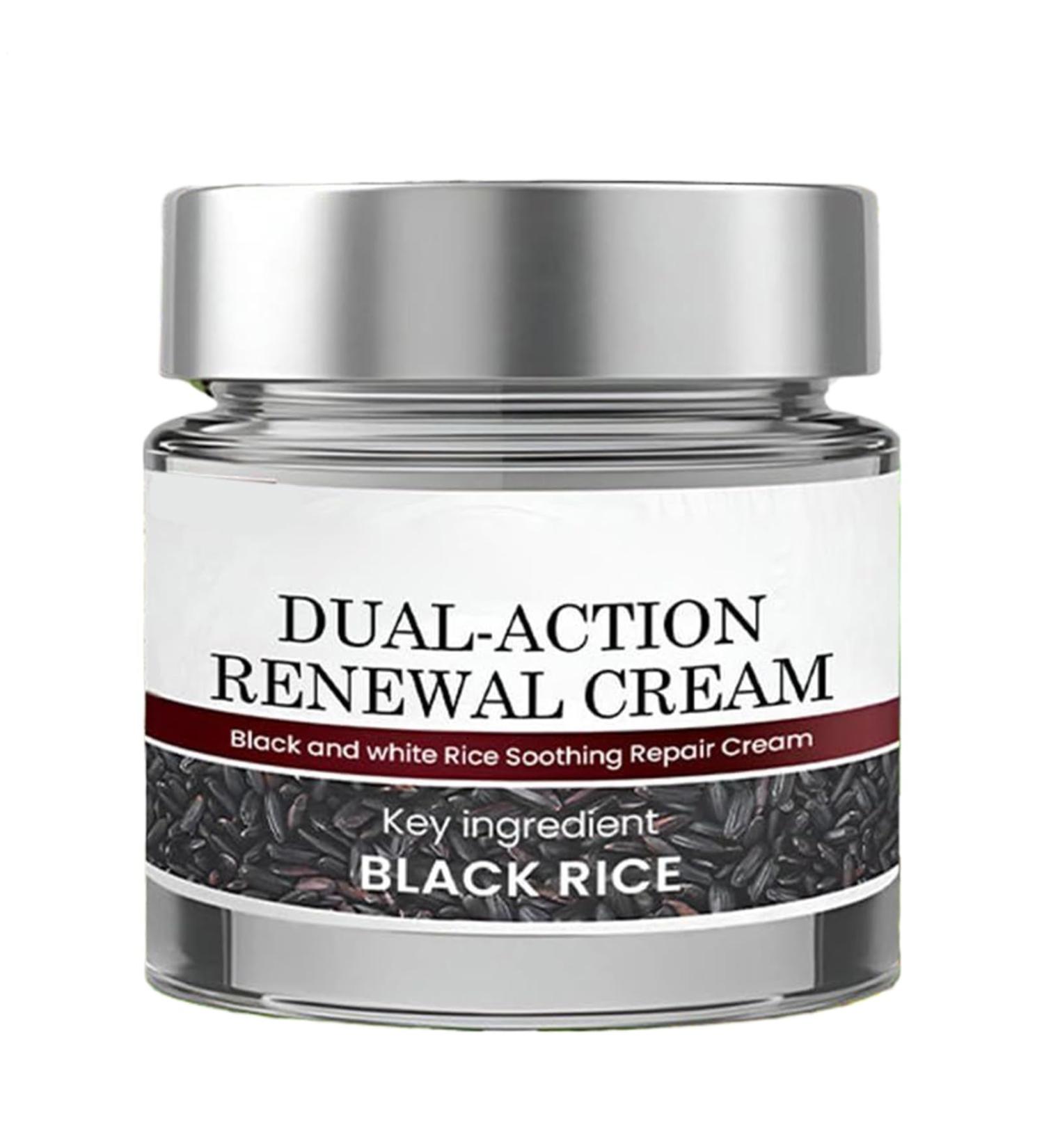  Generisch Skin Repair Cream 50g Keratin Erase Dual-Action Renewal Soothing Repair Cream with Black and White Rice Enhances Skin Moisturizing Barrier Care Lotion - Buy Online on GoSupps.com