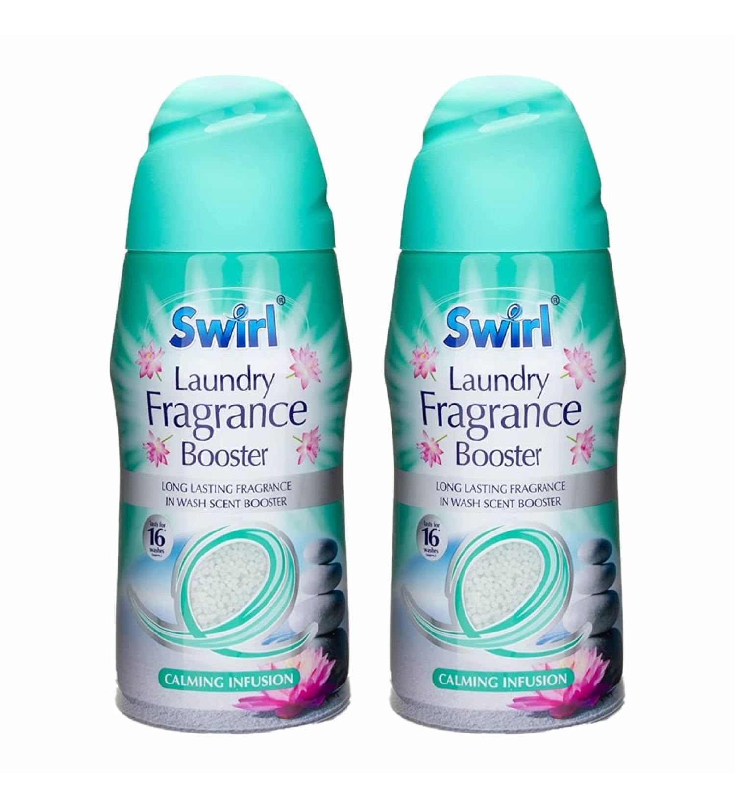 Set of 2 x 350g Packs Laundry Booster Beads Calming Infusion Fragrance Long Lasting Freshness for 16 Washes Crystal Laundry Freshener Beads In-Wash Laundry Scent Beads Safe on Everyday Fabrics - Buy Online on GoSupps.com